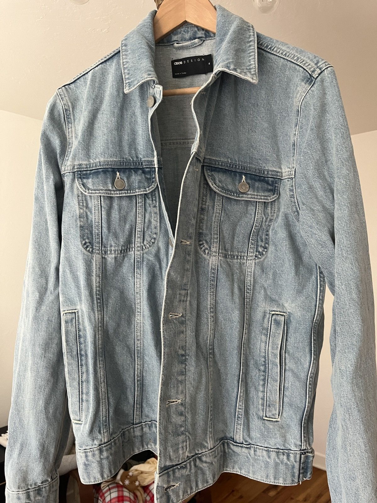 Asos Asos Light-wash, Jean jacket (M) Size US M / EU 48-50 / 2 - 1 Thumbnail