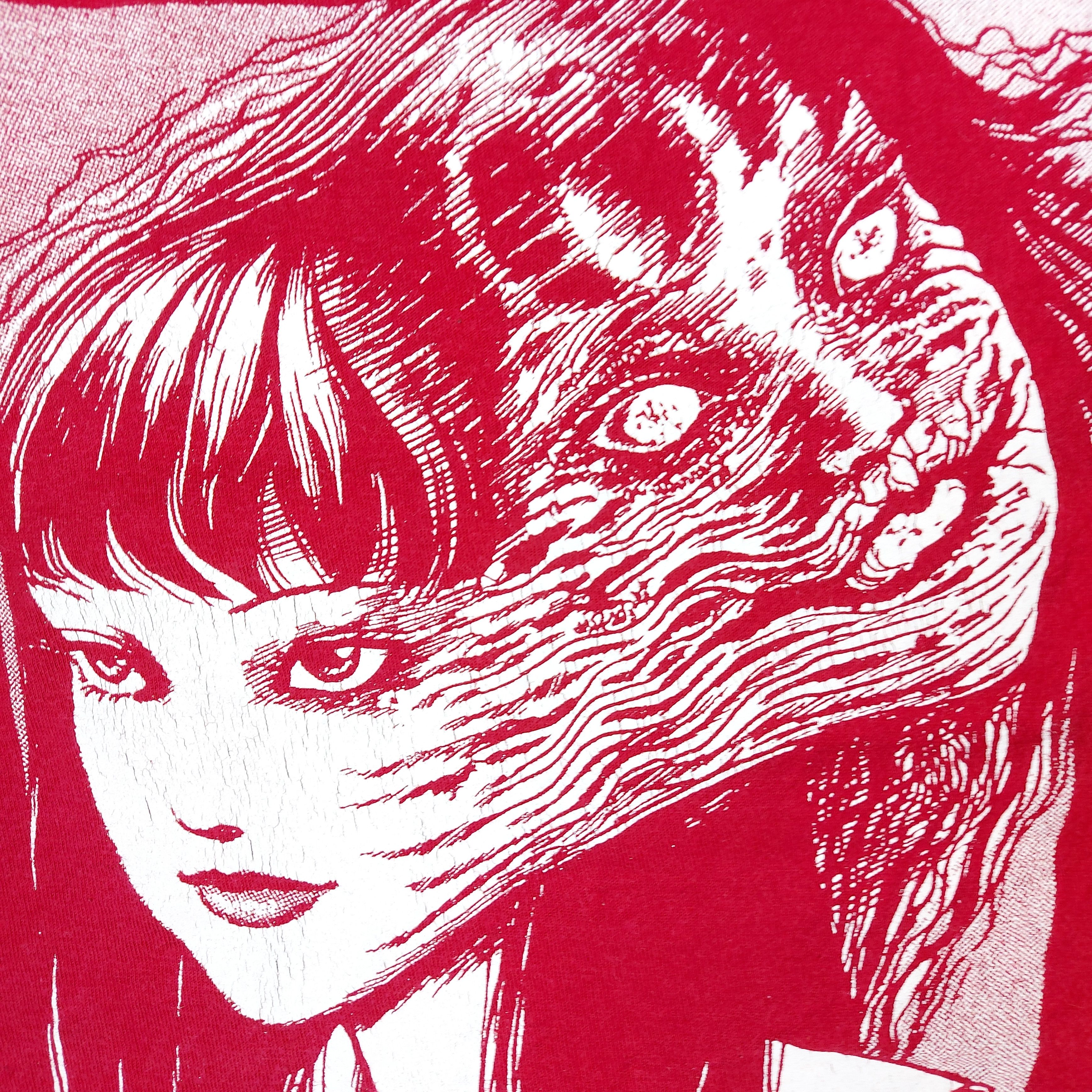 Anime Tomie Junji ito Collection Crunchyroll Manga Horror TEE Size US L / EU 52-54 / 3 - 3 Thumbnail