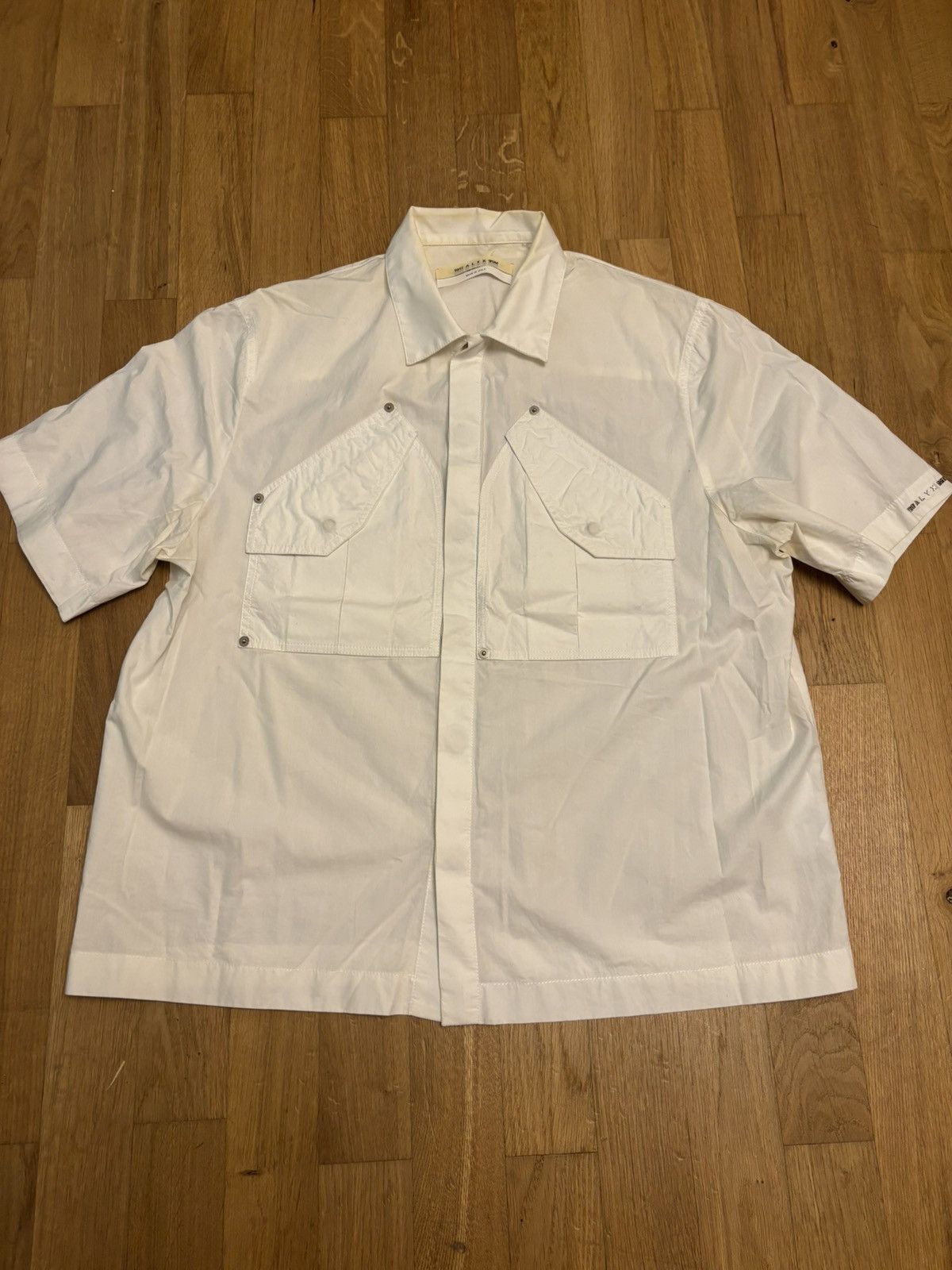 1017 ALYX 9SM 1017 Alyx 9SM Cargo Pocket Shirt Size US XL / EU 56 / 4 - 1 Thumbnail