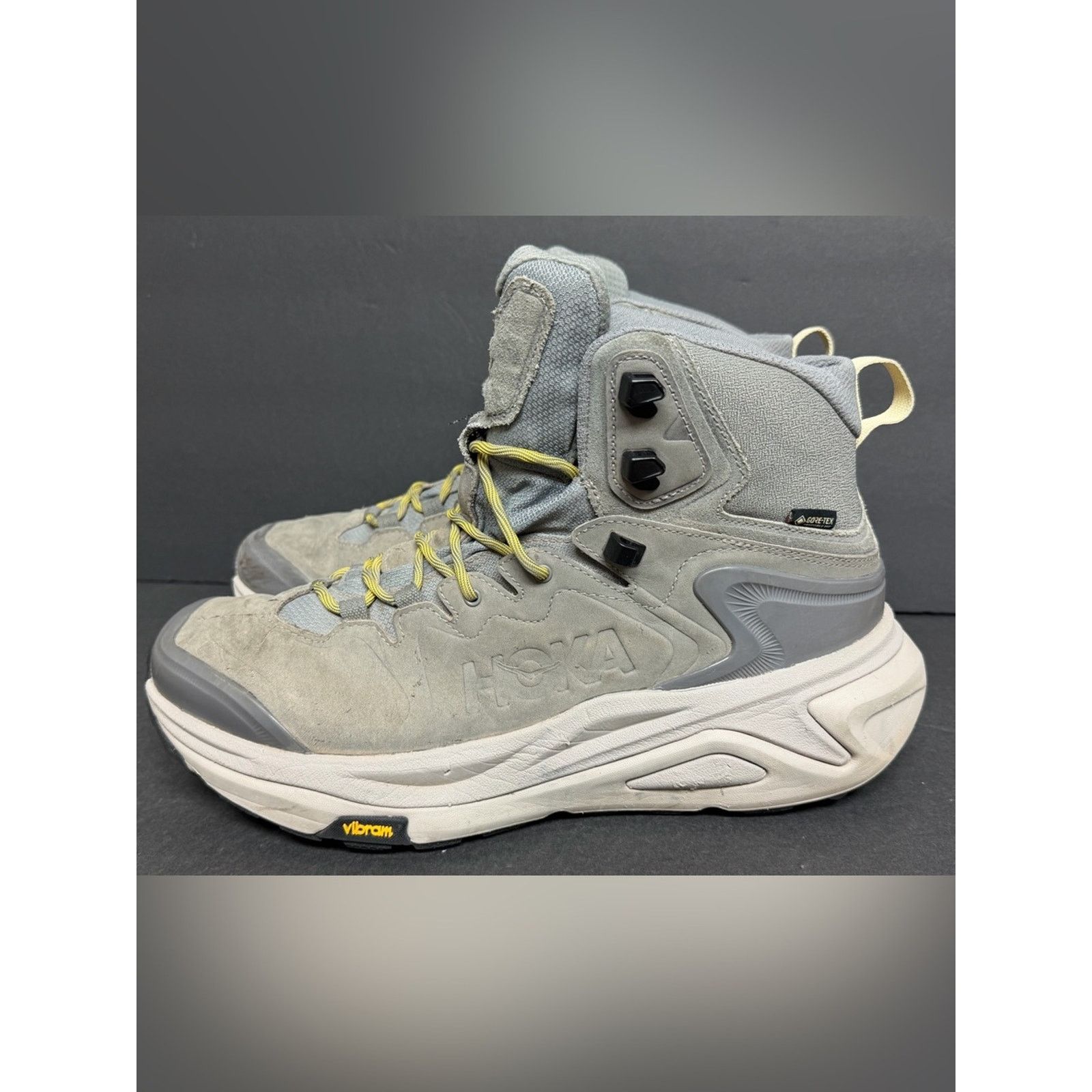 Hoka Hoka Kaha 3 GTX Men's 11 D Gravel Waterproof Hiking Boots Size US 11 / EU 44 - 1 Thumbnail