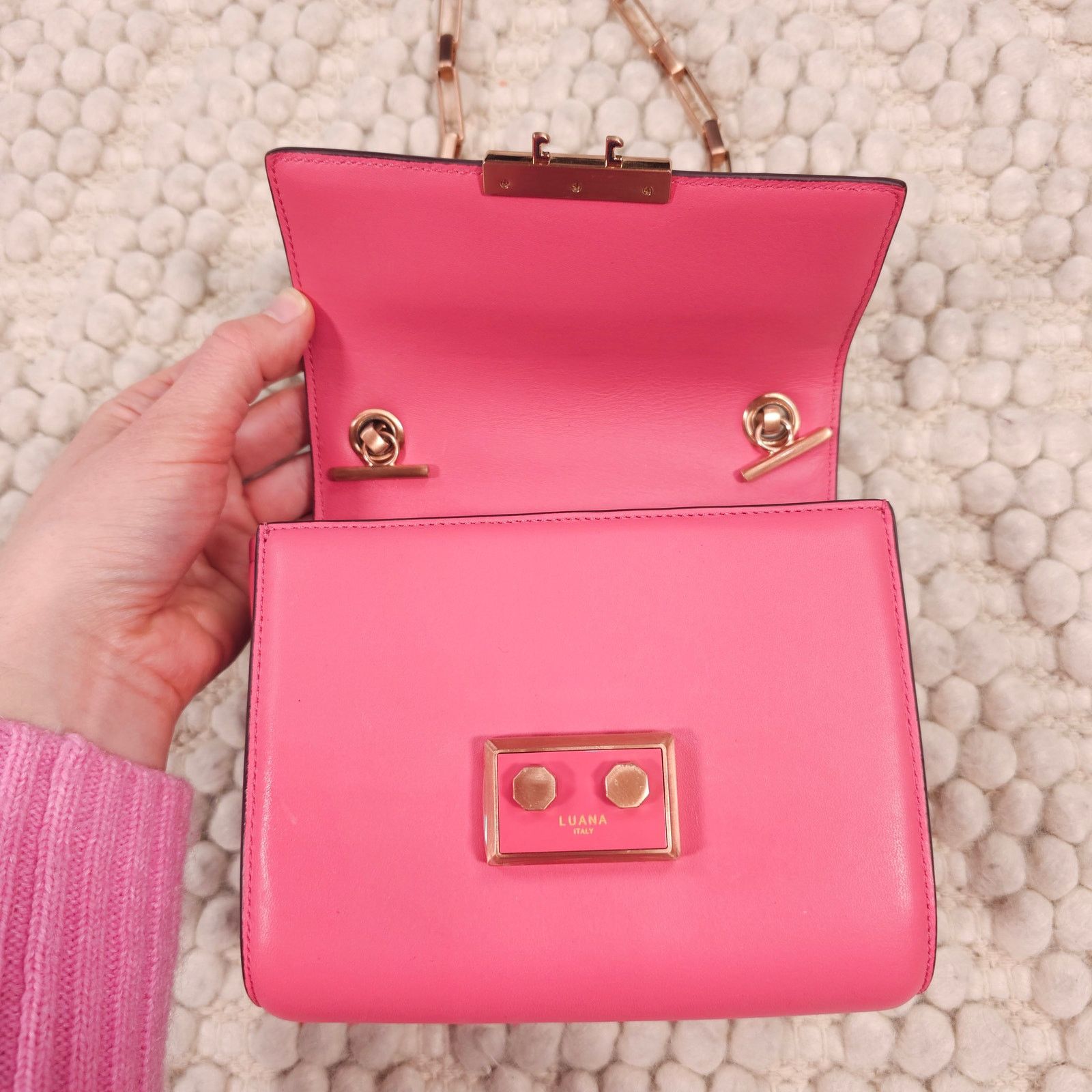 Other Luana Italy Marella Mini Purse Pink Size ONE SIZE - 11 Thumbnail