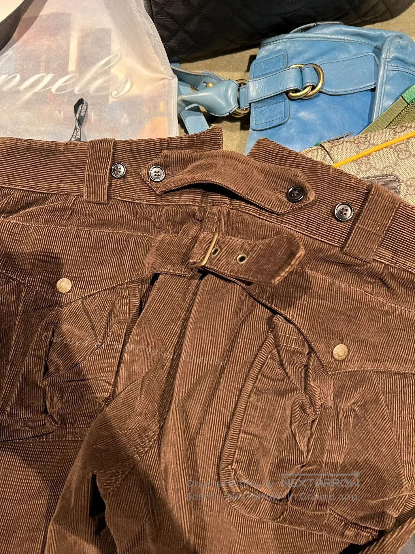 Dolce & Gabbana Dolce&Gabbana SS03 Cargo Corduroy Pants. Size US 26 / EU 42 - 7 Thumbnail