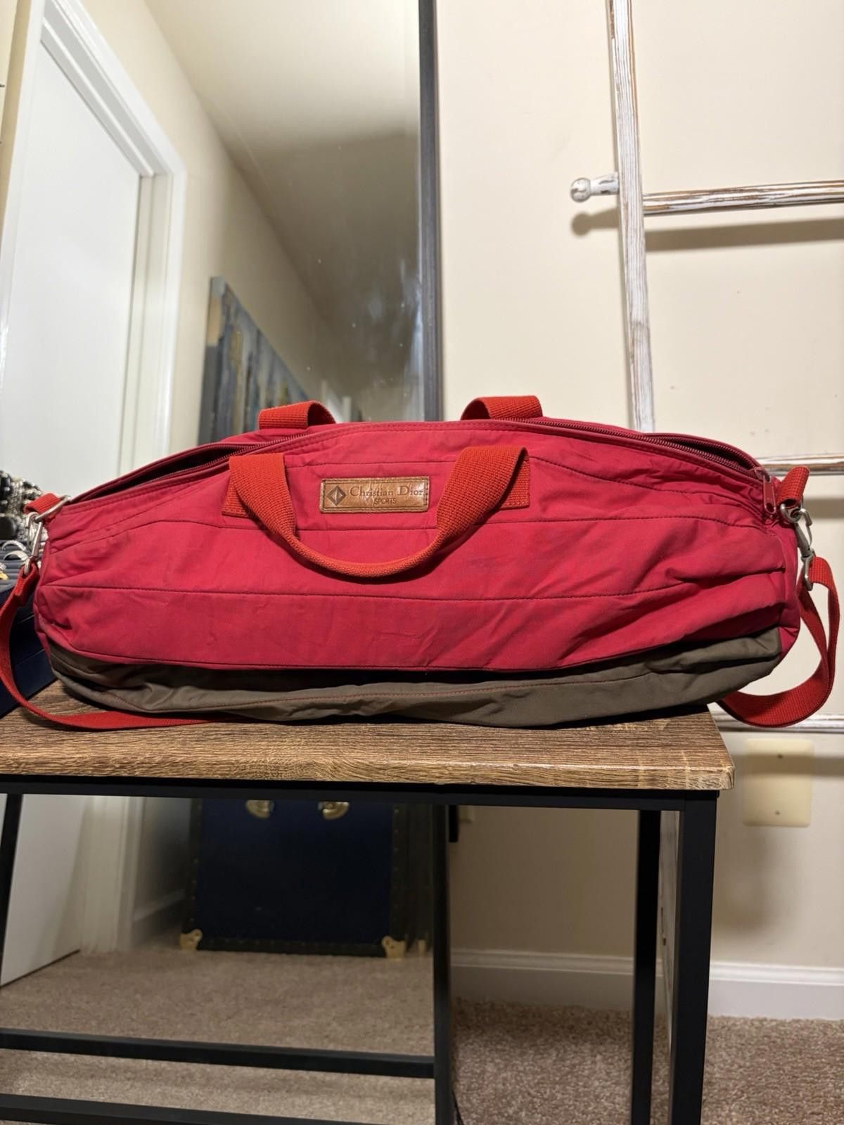 Dior Vtg Dior Sports Boston Bag, Puffy Blimp Cut, Weird+Wonderful Size ONE SIZE - 4 Thumbnail