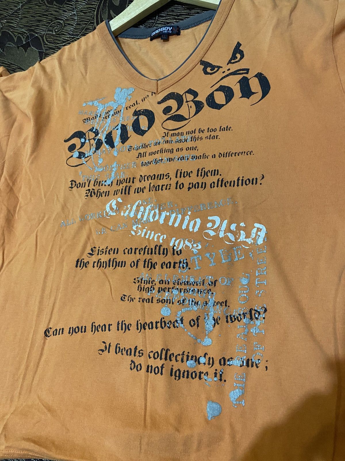 Hysteric Glamour × If Six Was Nine × Le Grande Bleu (L.G.B.) vintage Japanese poem badboy U.S.A since 1982 Size US L / EU 52-54 / 3 - 2 Thumbnail