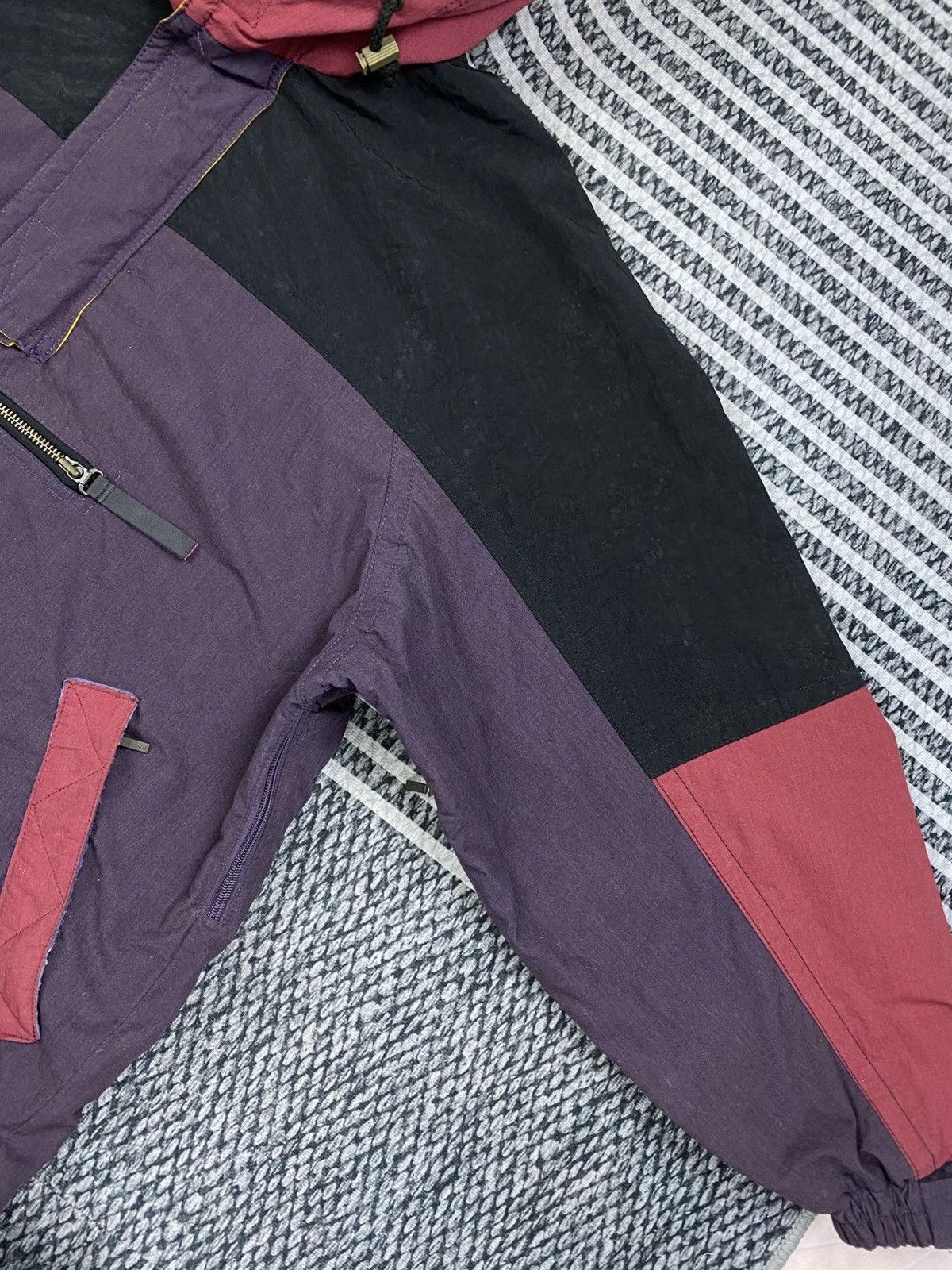 Descente Vtg 90s Descente Technogear Color Block Ski Anorak Jacket Size US XL / EU 56 / 4 - 9 Thumbnail