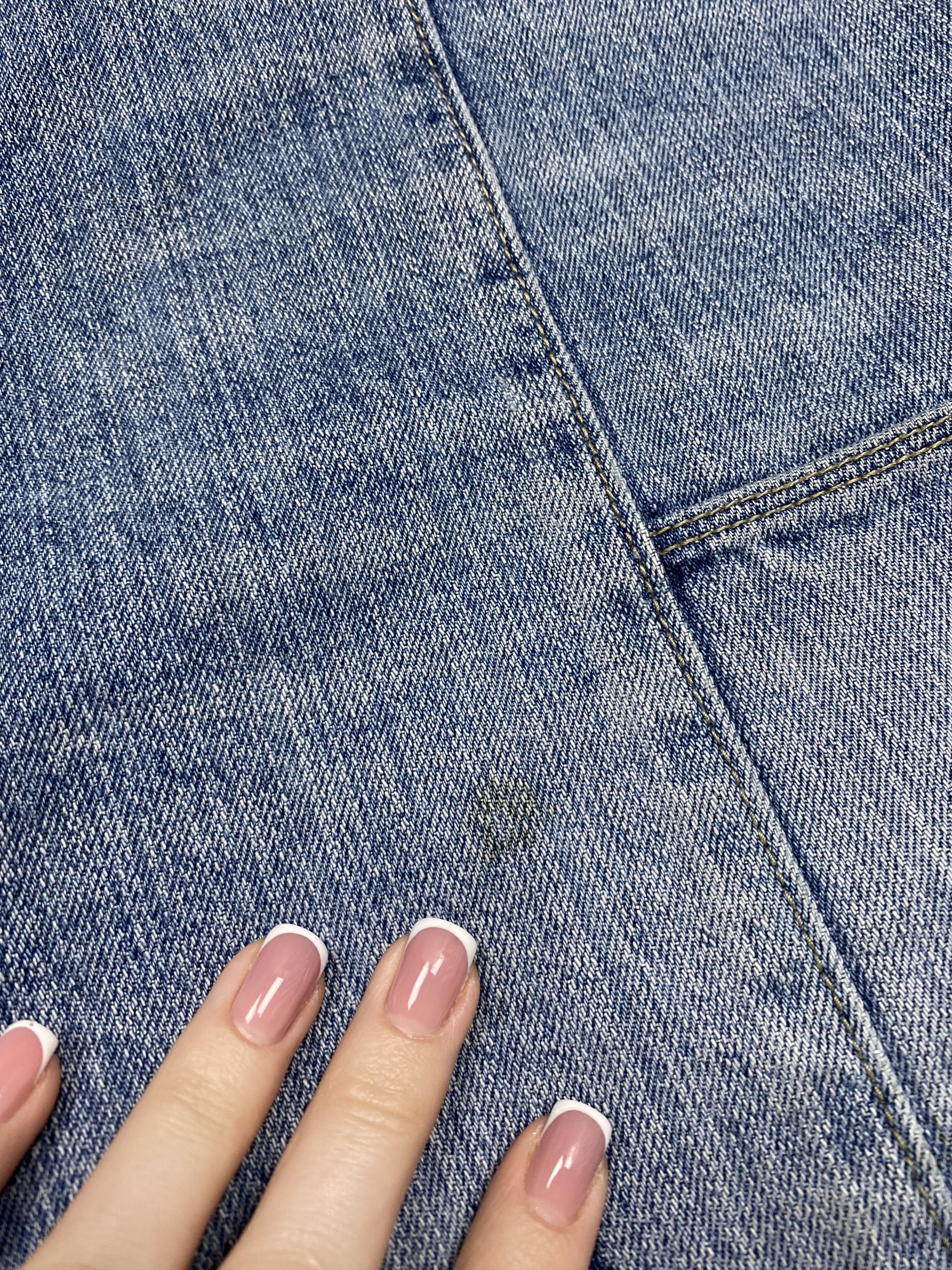 Marithe + Francois Girbaud Marithe Francois Girbaud 90s Vintage Denim Shorts Size US 38 / EU 54 - 3 Thumbnail