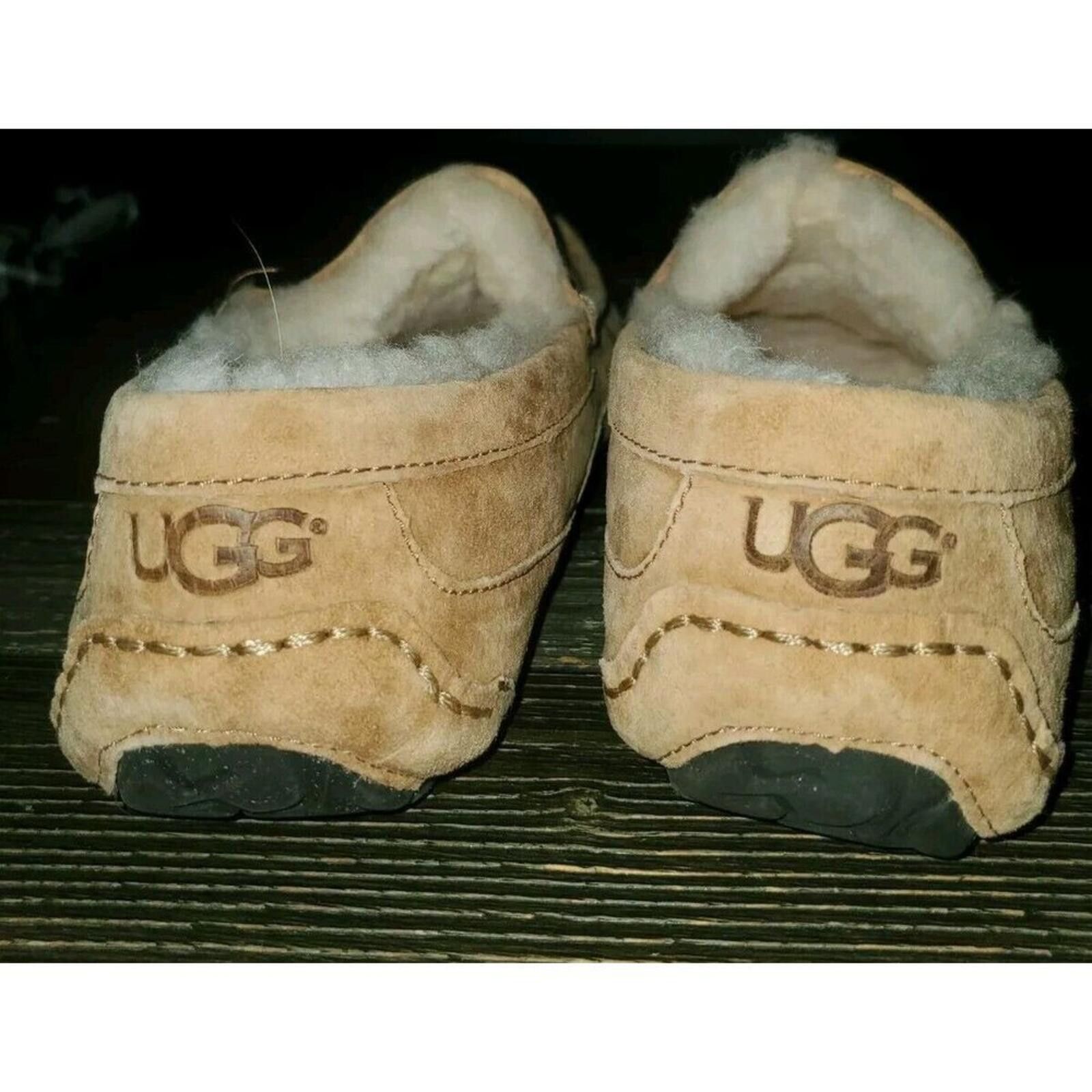 Ugg UGG Suede Leather Moccasin Slippers Size US 8 / EU 41 - 3 Thumbnail