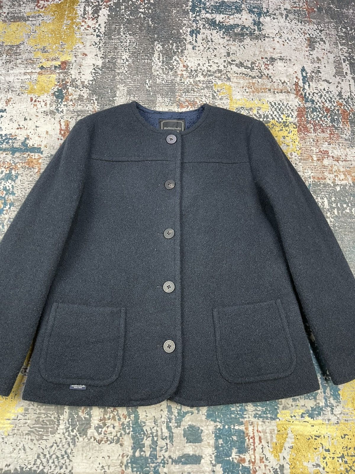 Mademoiselle Non Non Mademoiselle Non Non Button Up Cardigan Size M / US 6-8 / IT 42-44 - 2 Thumbnail