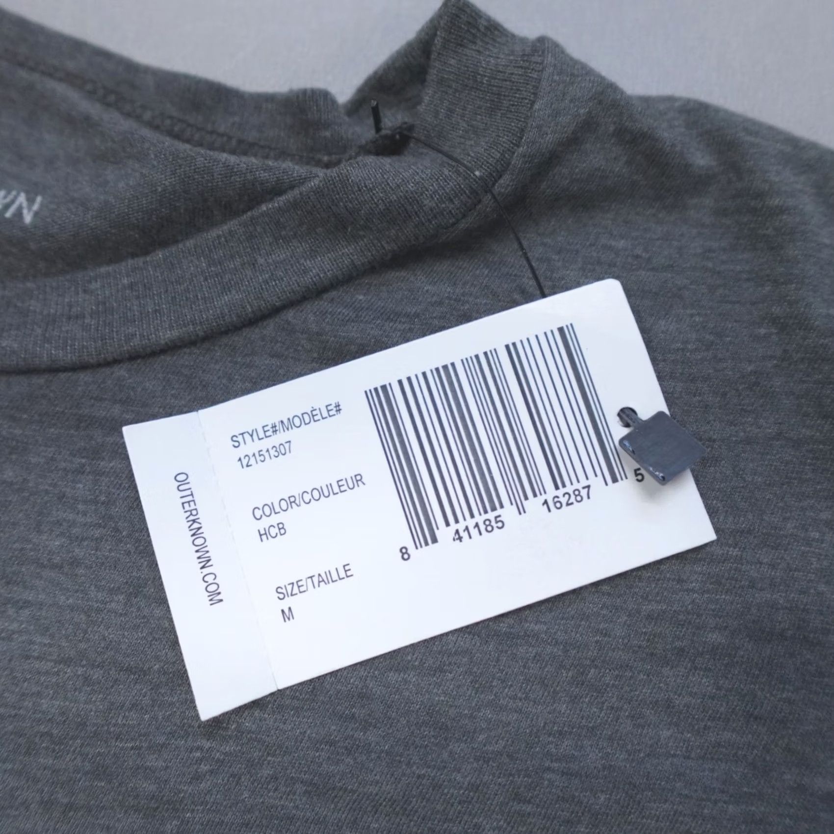 Outerknown Outerknown T-Shirt Men M Surf Grey Organic S/S Graphic Print Crew Neck Short Sleeve Lightweight Quick Dry Breathable Moisture Wicking Tagless Size US M / EU 48-50 / 2 - 2 Thumbnail