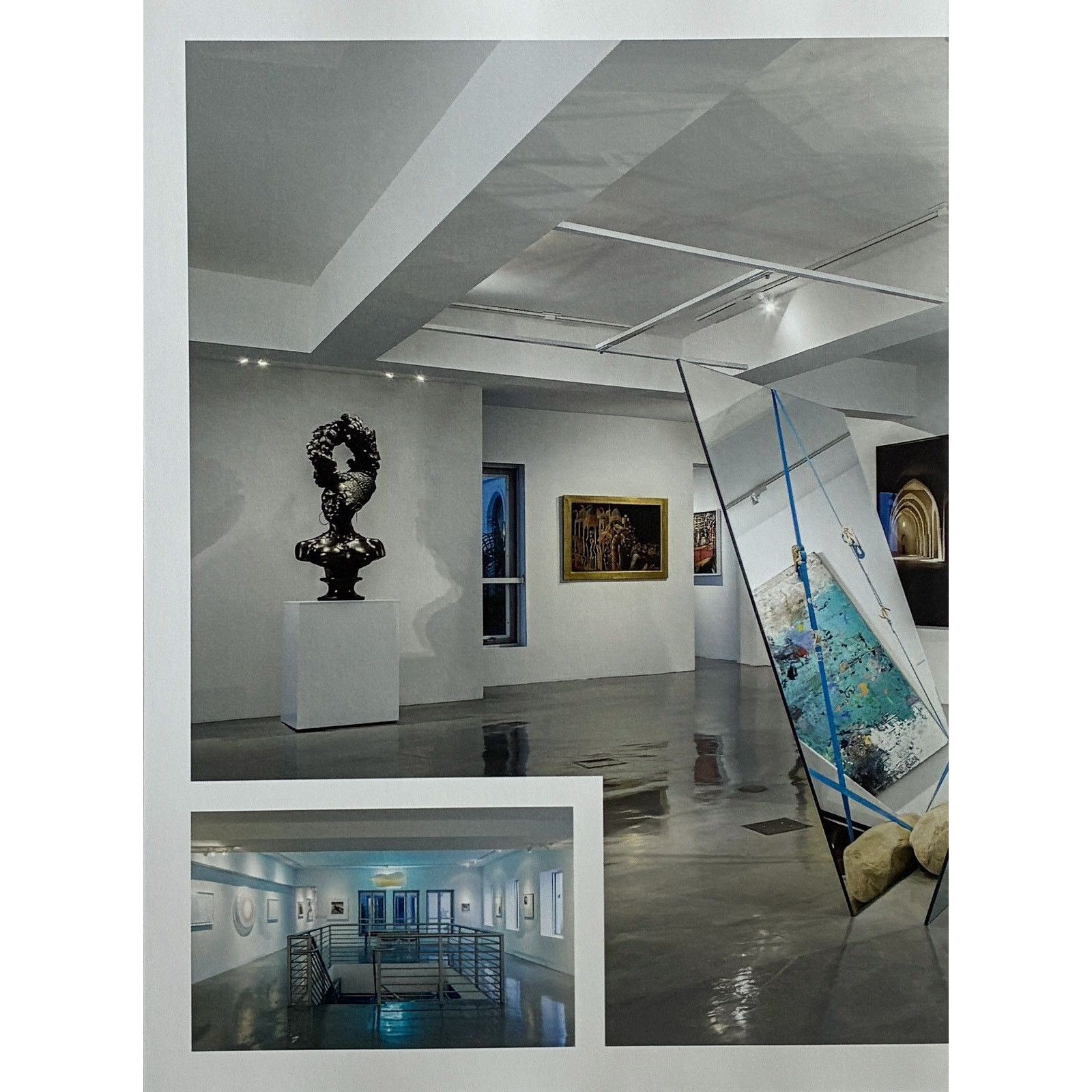 Chrome Hearts × Japanese Brand × Vintage Chrome Hearts Miami art gallery 9x11 Framed poster Size ONE SIZE - 2 Thumbnail