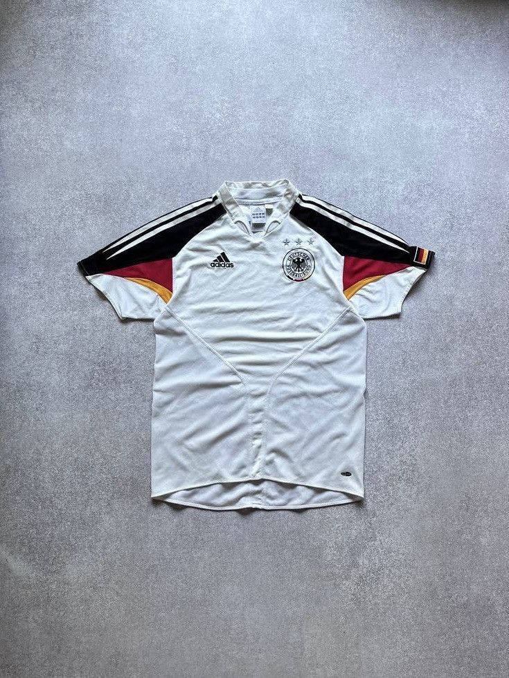 Vintage Adidas Germany 04 Soccer Jersey Blockcore M