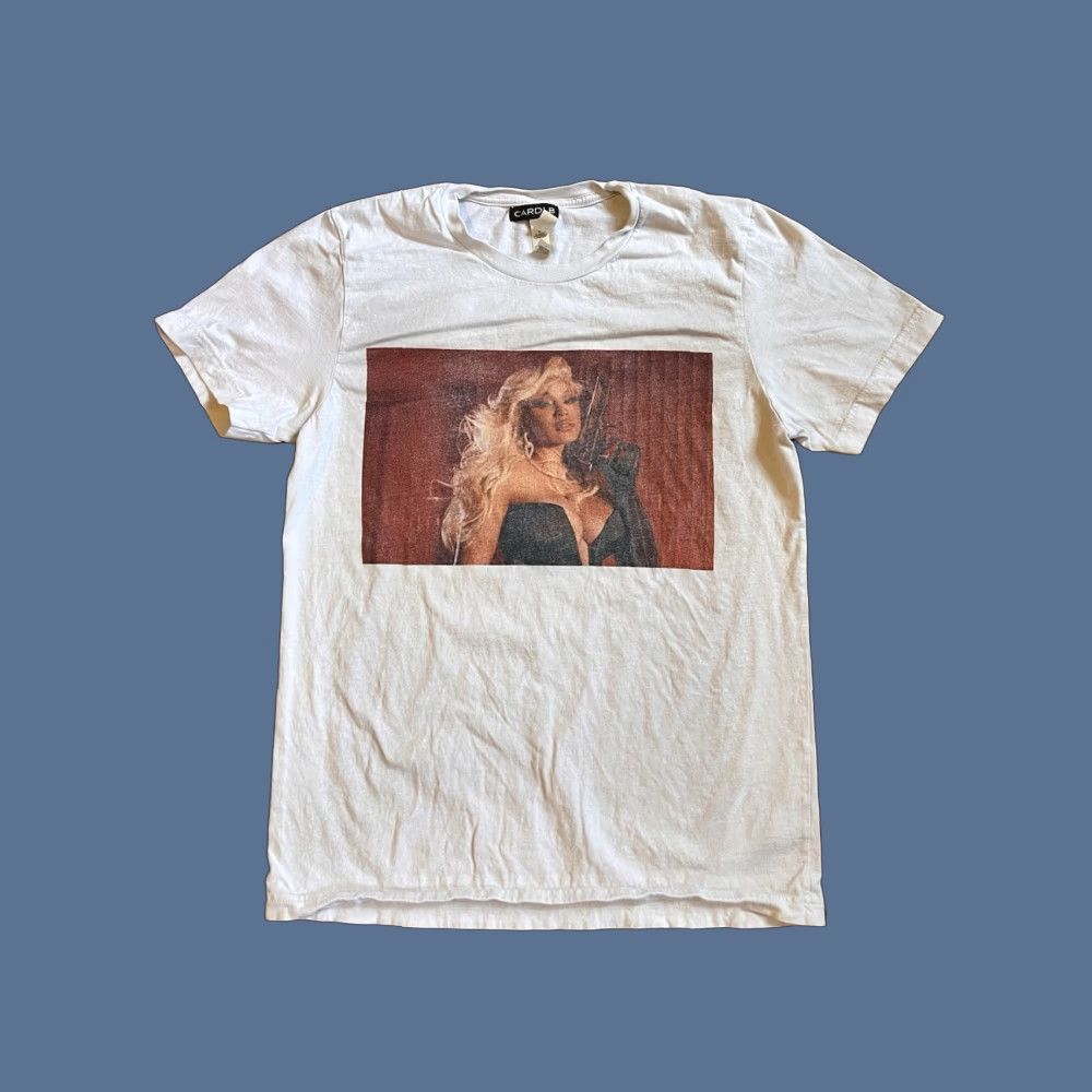 Vintage Cardi B Wap Shirt Women’s Medium White Hip Hop Shirt Women’s M White Cardi B Wap Graphic Print Hip Hop Size M / US 6-8 / IT 42-44 - 1 Thumbnail