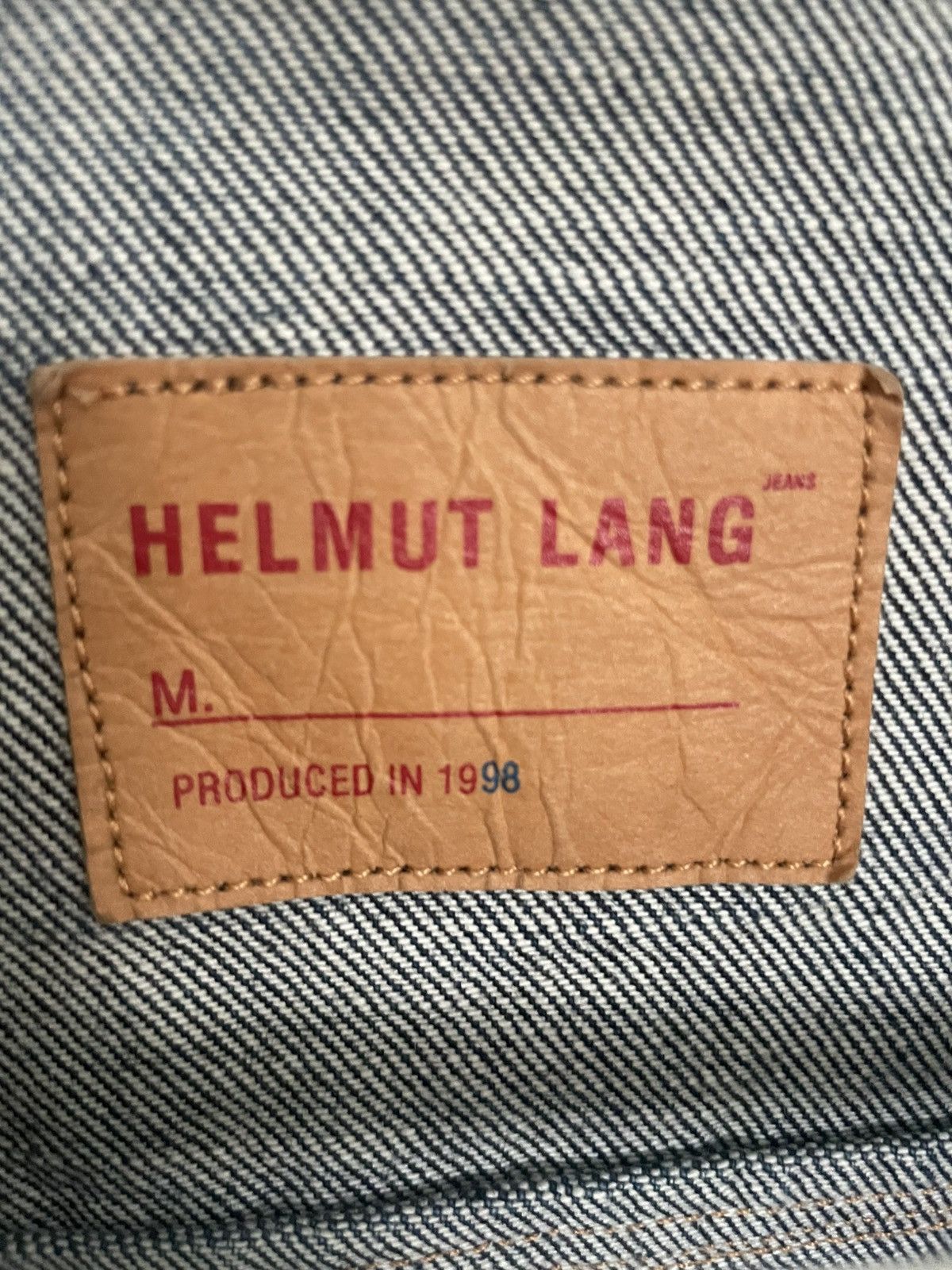 Helmut Lang Helmut lang denim jacket Size US S / EU 44-46 / 1 - 5 Thumbnail