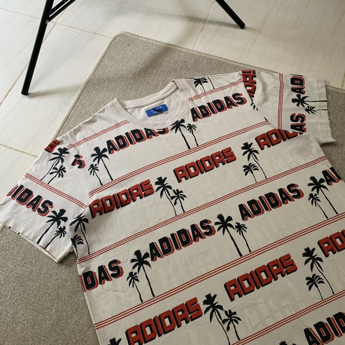 Adidas Adidas Majica LA PALM TEE Size US XL / EU 56 / 4 - 2 Thumbnail