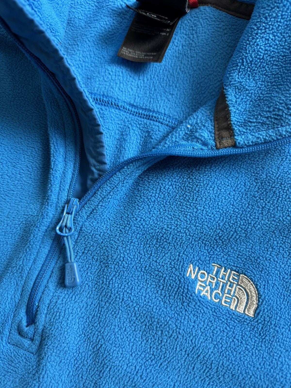 The North Face × Vintage The North Face zip fleece outdoor Size US L / EU 52-54 / 3 - 8 Thumbnail