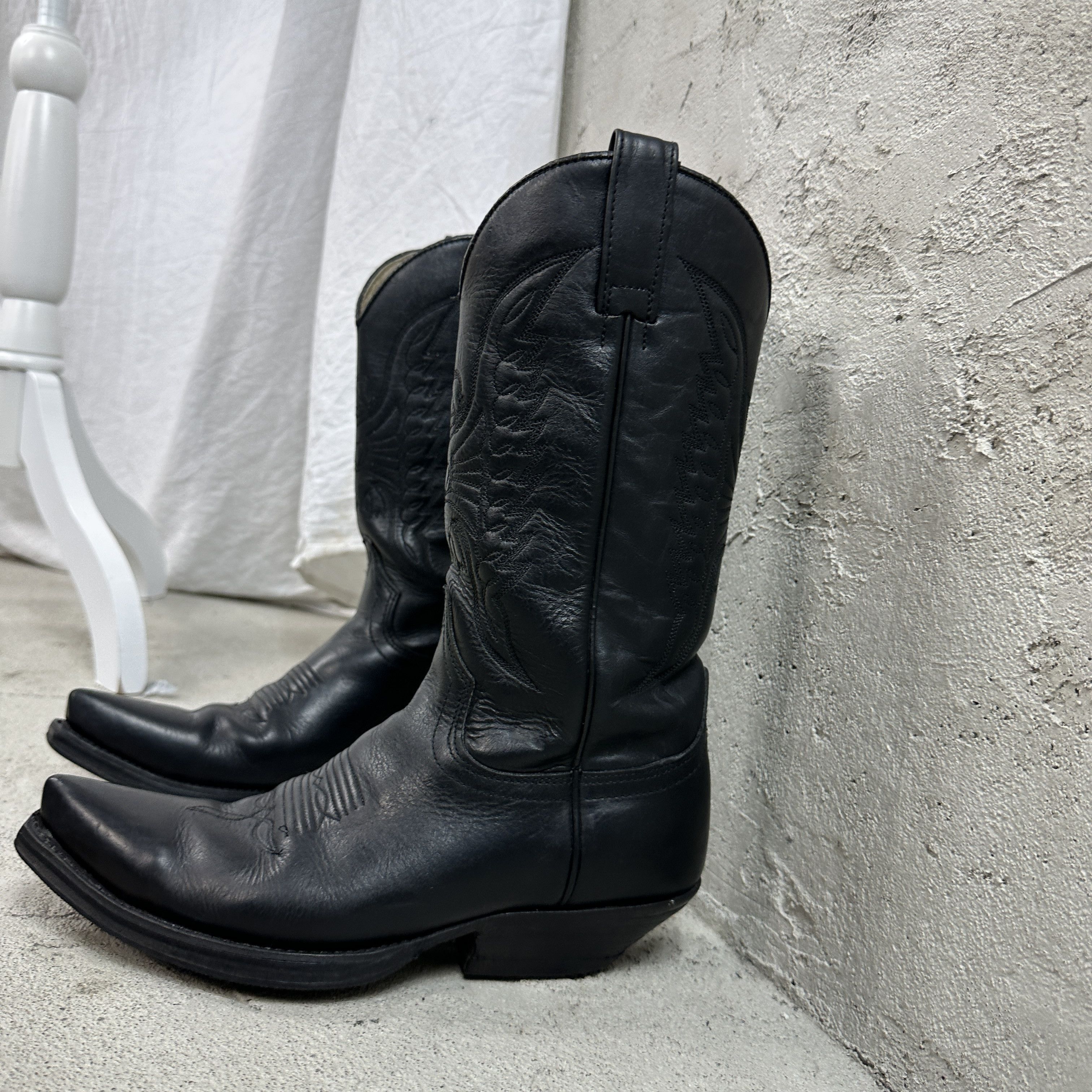 Sendra × Vintage Vintage Embossed Leather Sendra Cowboy Boots Size US 7 / IT 37 - 6 Thumbnail