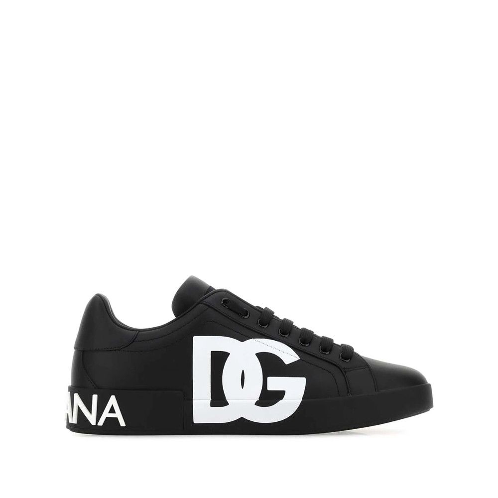 Dolce & Gabbana Dolce & Gabbana BLACK Trainers - Low-Tops Size US 12 / EU 45 - 1 Thumbnail