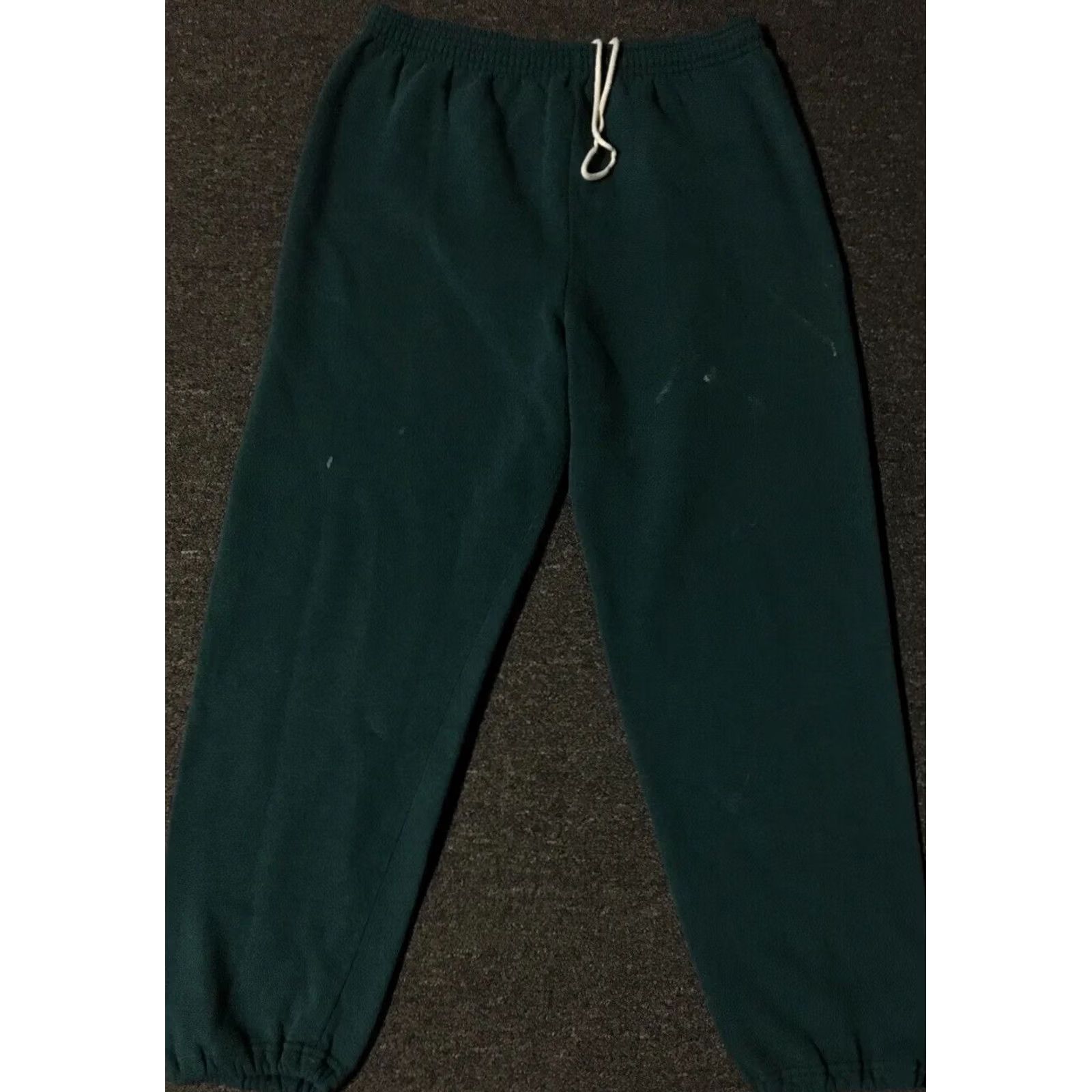 Jerzees VINTAGE Jerzees Sweatpants L Green Activewear Pants Men 90s 80s PFU Grunge Track USA Size US 33 - 2 Thumbnail