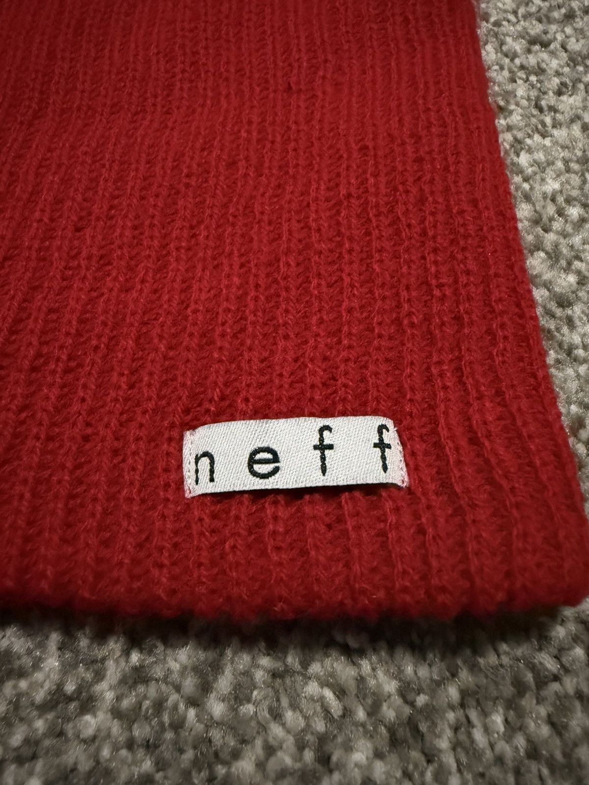 NEFF Neff Daily Beanie - Red Size ONE SIZE - 3 Thumbnail