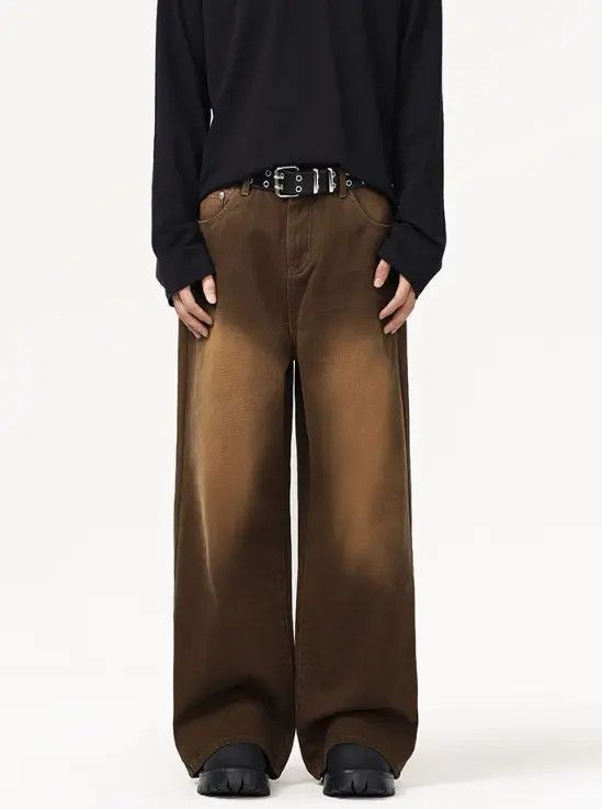 VIBE Street American retro straight distressed casual jeans y2k Size US 32 / EU 48 - 1 Thumbnail