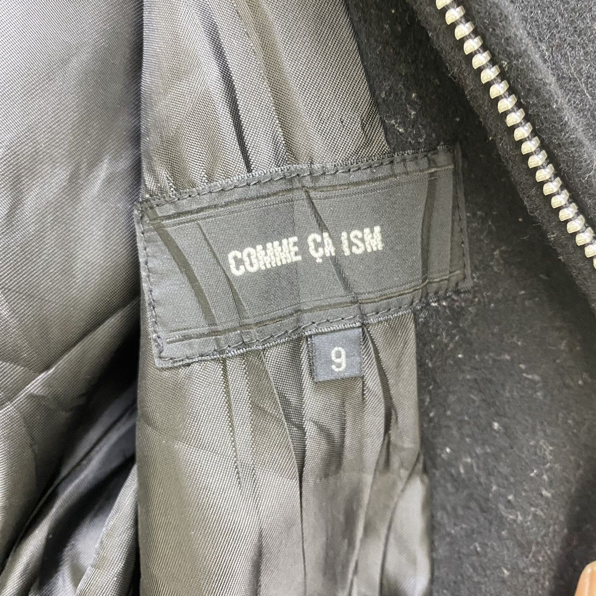 Comme des Garcons 🔥Vintage Comme Ca Ism Wool Long Coat Hooded Jacket Size M / US 6-8 / IT 42-44 - 6 Thumbnail