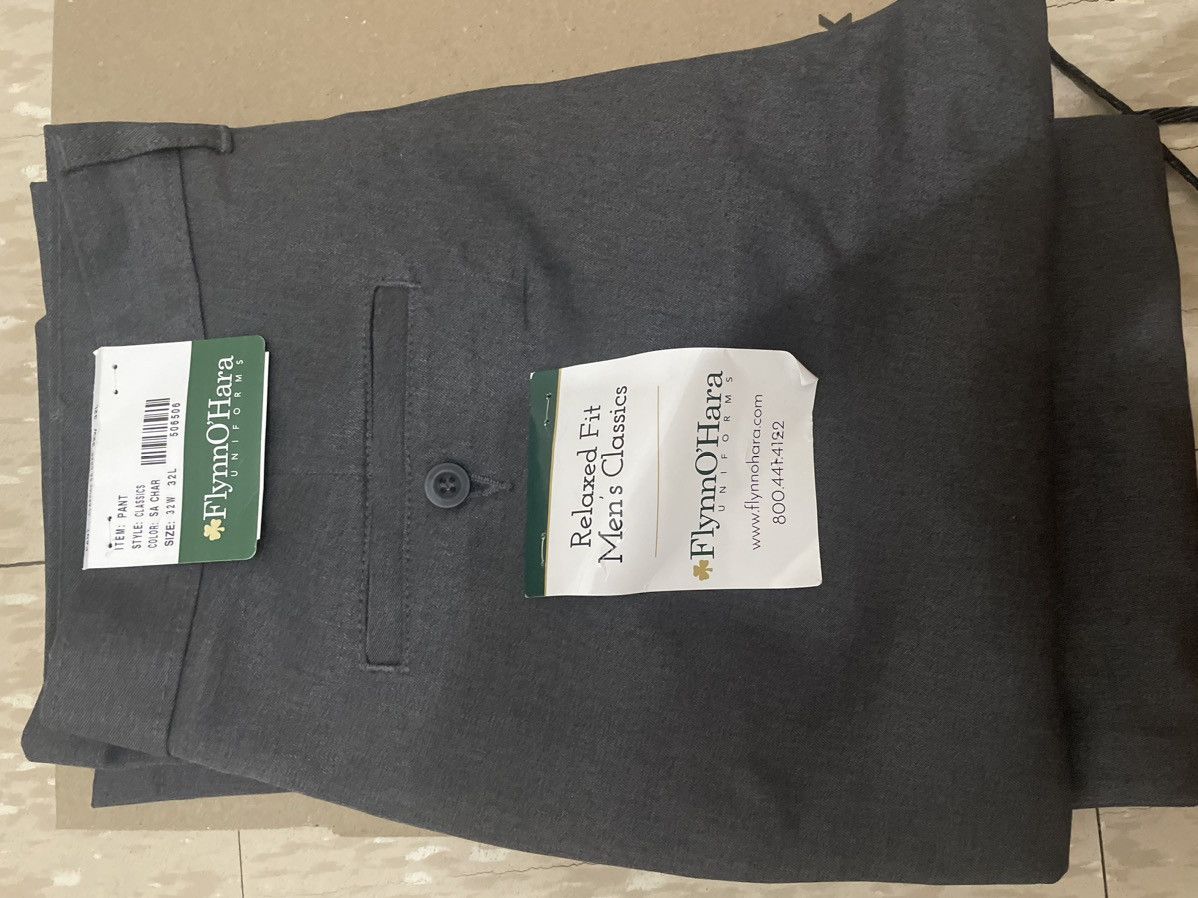 Other Flynn O'Hara Men's Grey Classic Relaxed Fit 32W Size US 32 / EU 48 - 2 Thumbnail