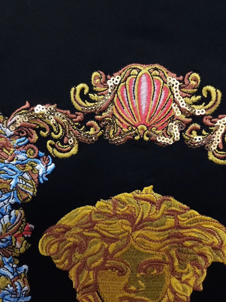 Other Versace Medusa embroidered sequins Size L / US 10 / IT 46 - 4 Thumbnail
