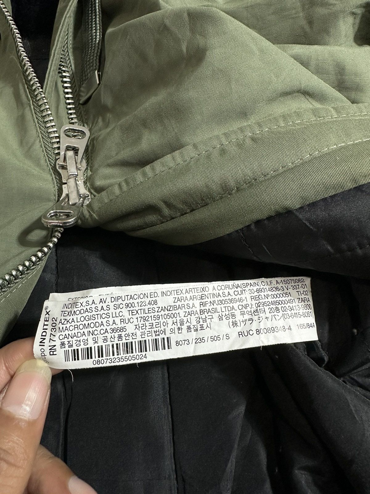 Beauty Beast ZARA BLACK FUR Parka & Mohair IF SIX WAS NINE LGB STYLE Size US L / EU 52-54 / 3 - 12 Thumbnail
