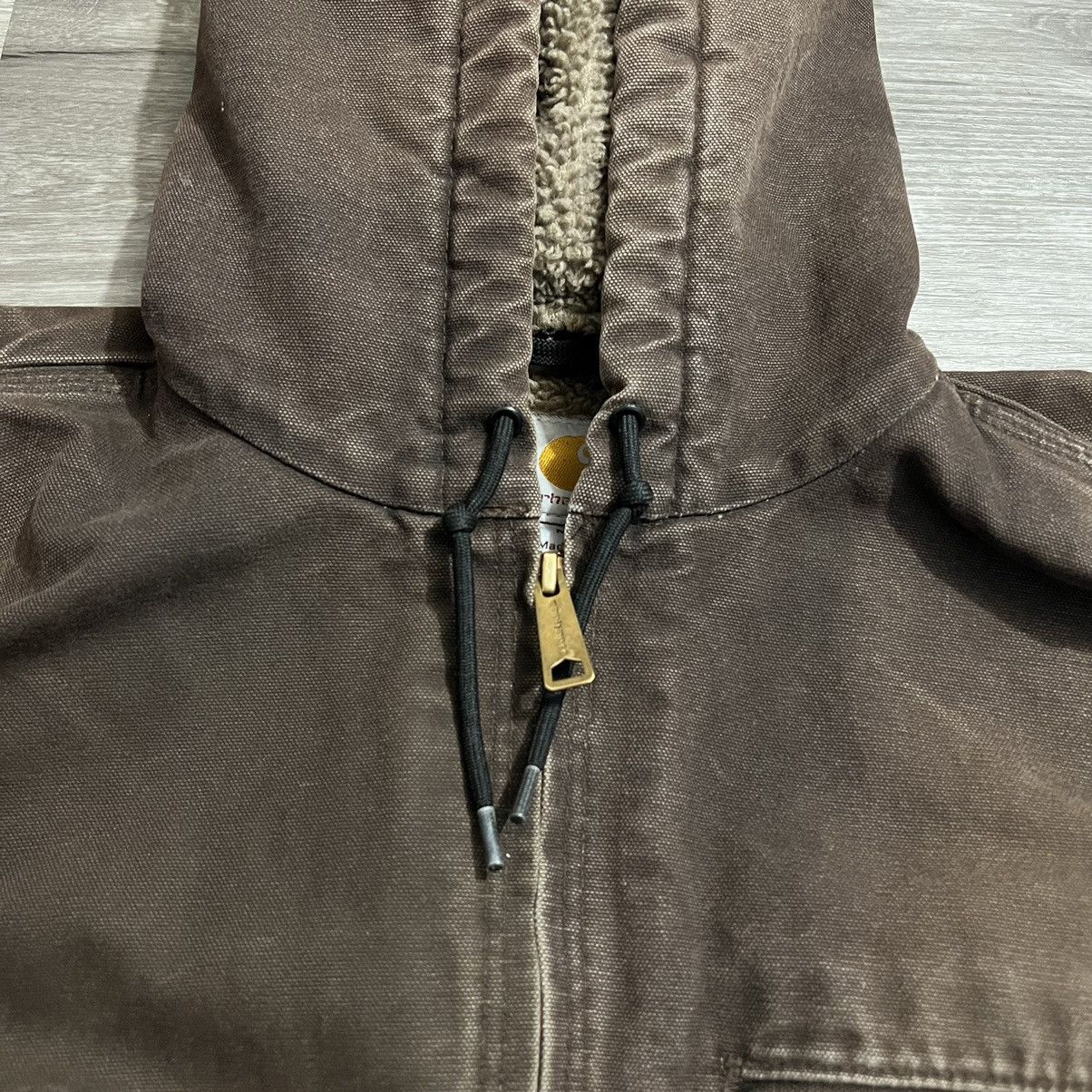 Carhartt × Vintage Vintage Carhartt Hooded Zip Up Jacket Size US M / EU 48-50 / 2 - 12 Thumbnail