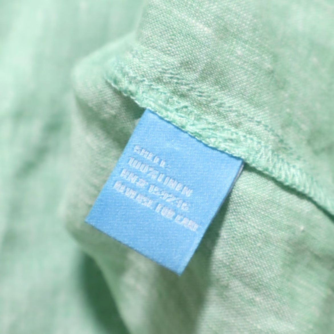 J.McLaughlin J. McLaughlin Shirt Green Women's S Popover Linen Long Sleeve Shirt Size S / US 4 / IT 40 - 6 Thumbnail