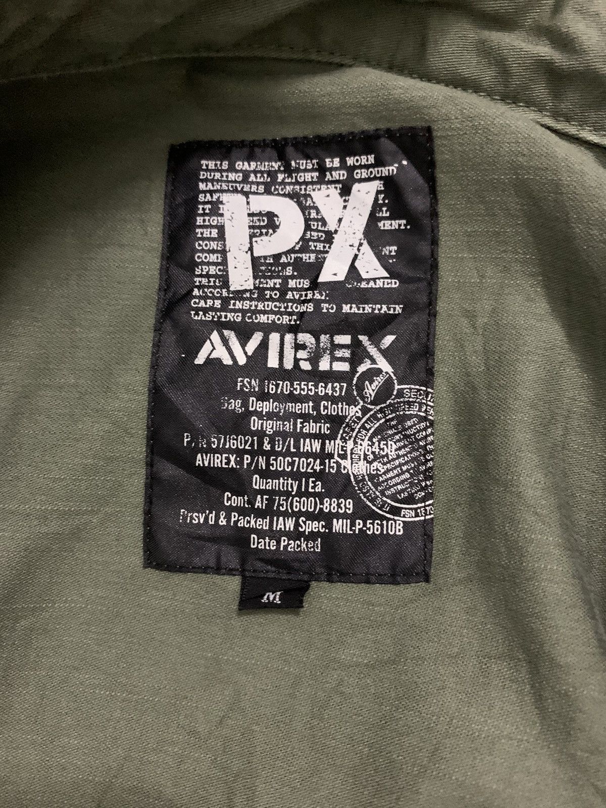 Avirex *Rare* Avirex Denim Pocket Military Jacket (A) Size US M / EU 48-50 / 2 - 6 Thumbnail