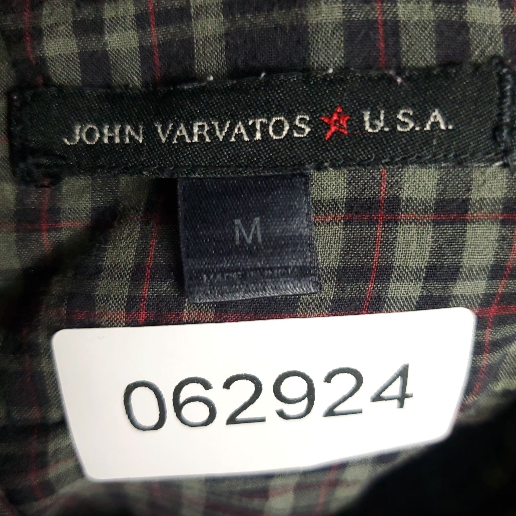 John Varvatos VINTAGE John Varvatos Men's Shirt Long Sleeve Button-Up Cotton Gray Plaid Casual Formal 2000s Mens Size US M / EU 48-50 / 2 - 7 Thumbnail