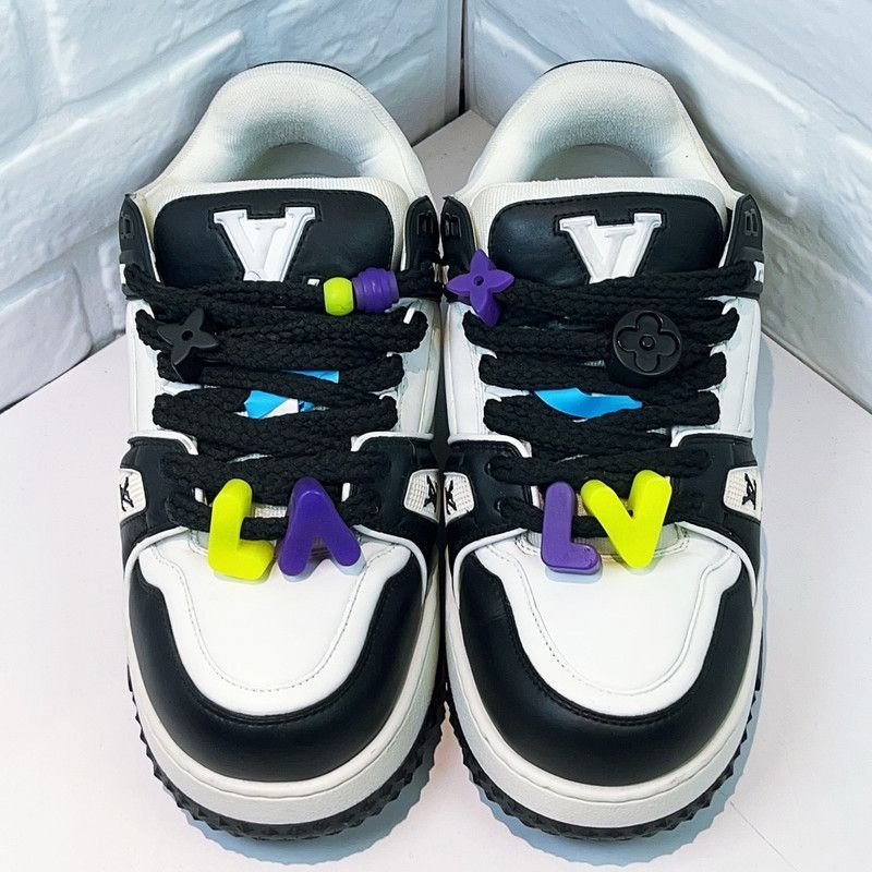 Louis Vuitton Louis Vuitton Trainer Maxi Low-Top Sneakers -2508 Size US 8 / EU 41 - 1 Thumbnail
