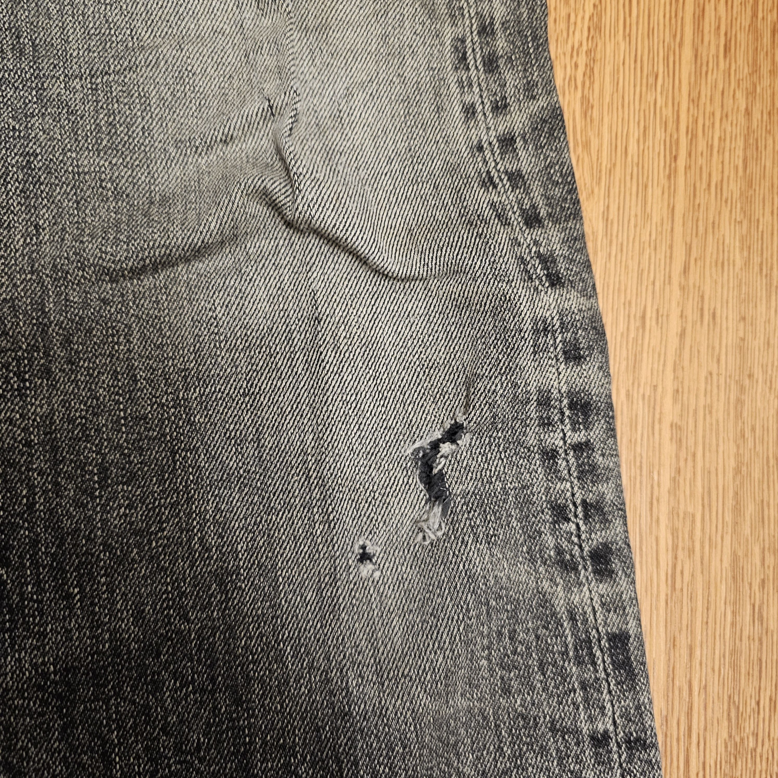 Markaware Vintage Mark a Japan Distressed Selvedge Jeans Size US 34 / EU 50 - 3 Thumbnail