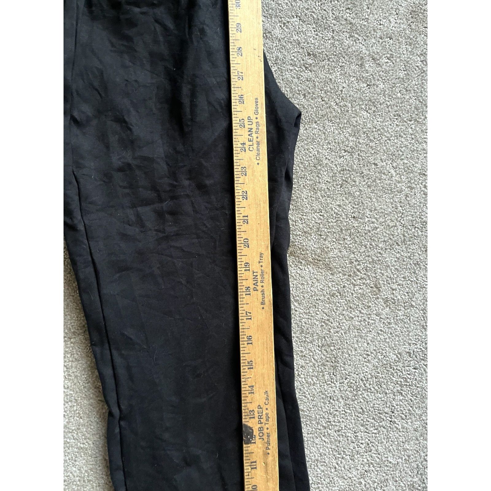 Express Express Women's Leggings Mid Rise Ankle Black Size S Stretch Activewear Tights Womens Size 28" / US 6 / IT 42 - 7 Thumbnail