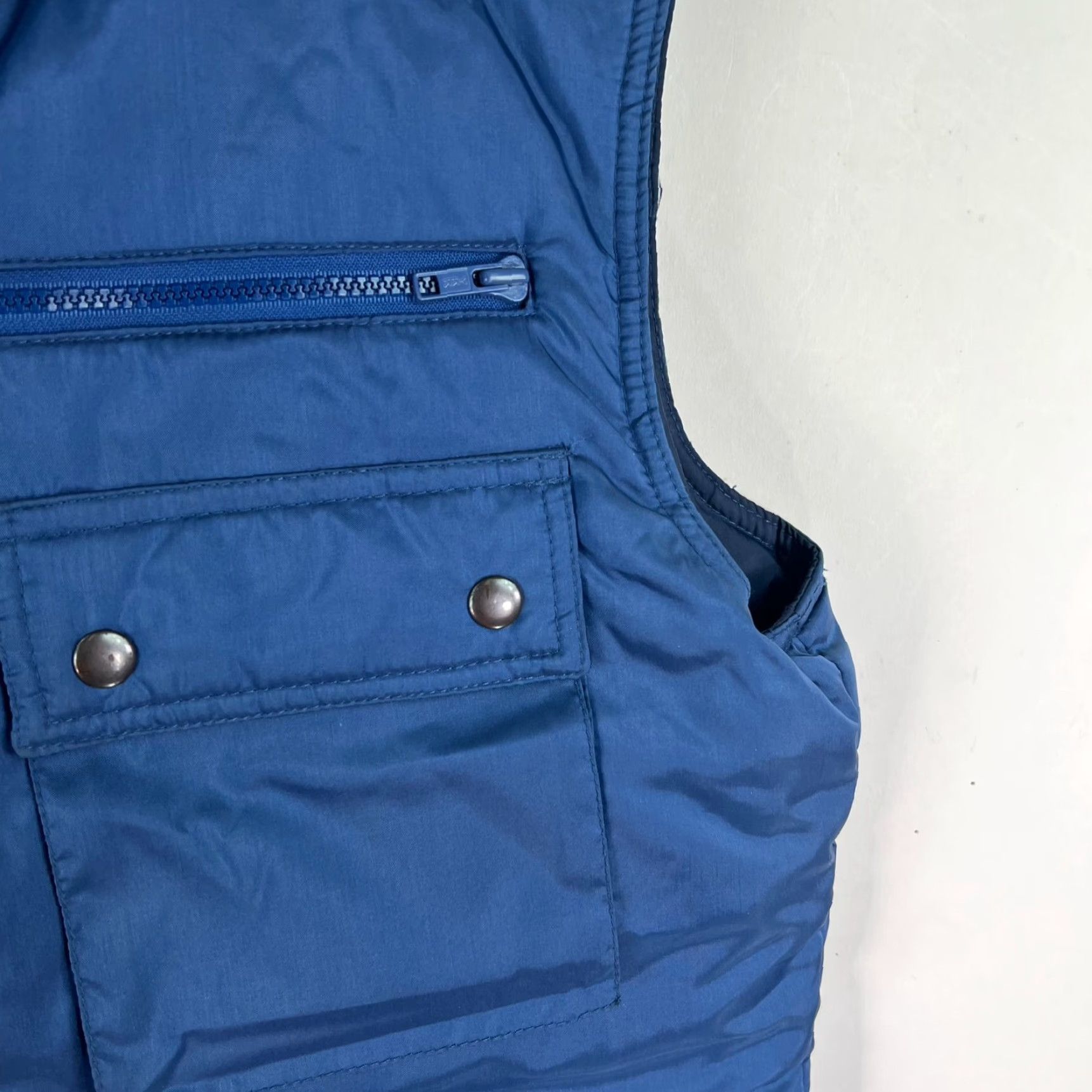 Vintage NATURAL HIGH Down Puffer Vest Mens Size L Blue Size US L / EU 52-54 / 3 - 2 Thumbnail