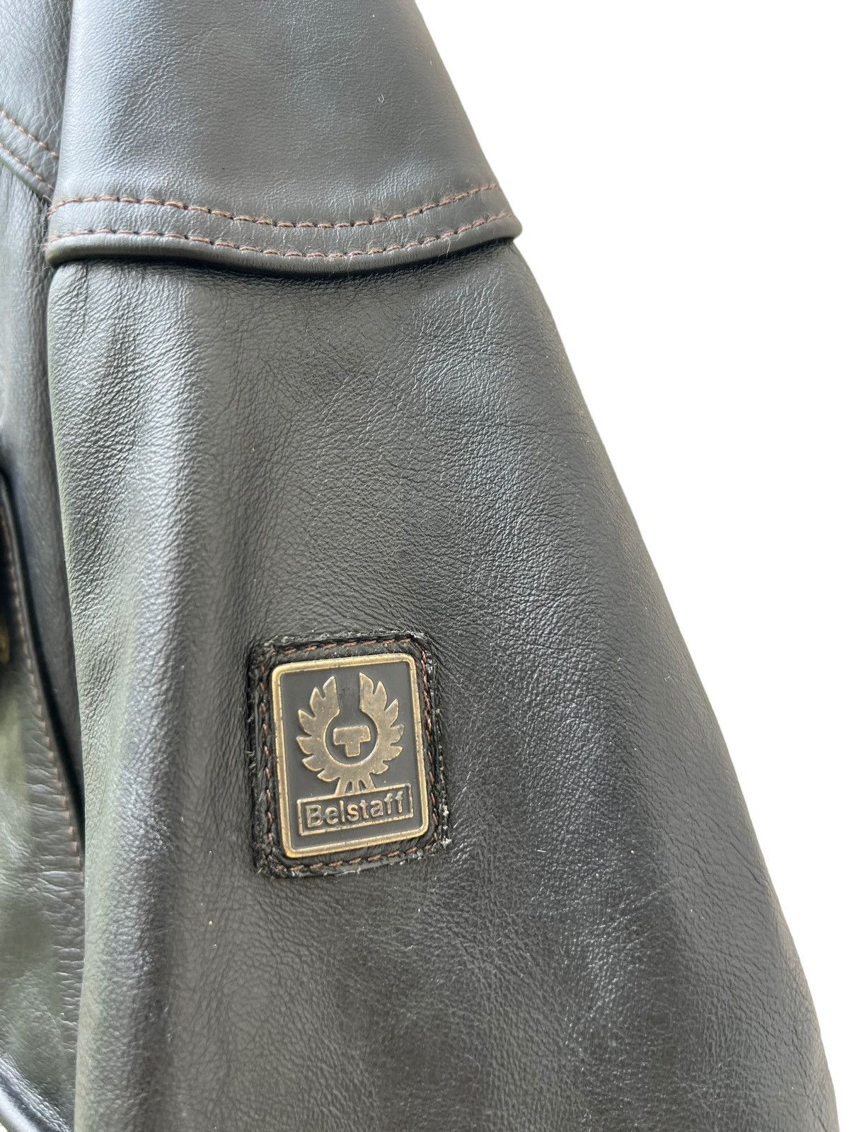 Belstaff Vintage Belstaff Leather Motorcycle Jacket Size US L / EU 52-54 / 3 - 10 Thumbnail