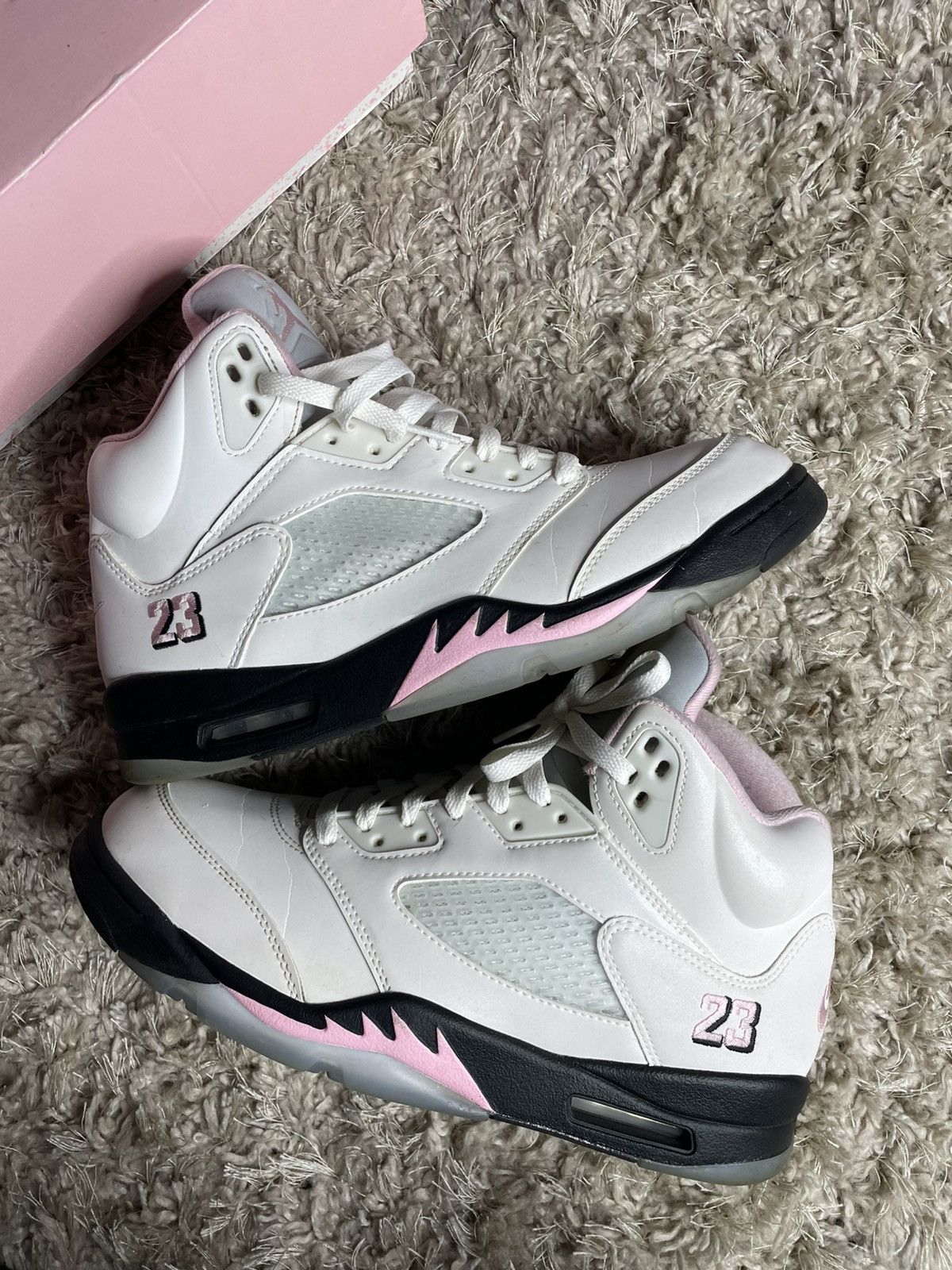 Jordan Brand Jordan 5 Soft Pink Size US 11 / EU 44 - 2 Thumbnail
