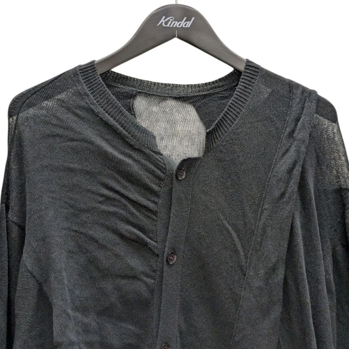 Yohji Yamamoto Yohji Yamamoto pour homme/ 12G4PLY PLAIN LIGHT CARDIGAN Size US L / EU 52-54 / 3 - 4 Thumbnail