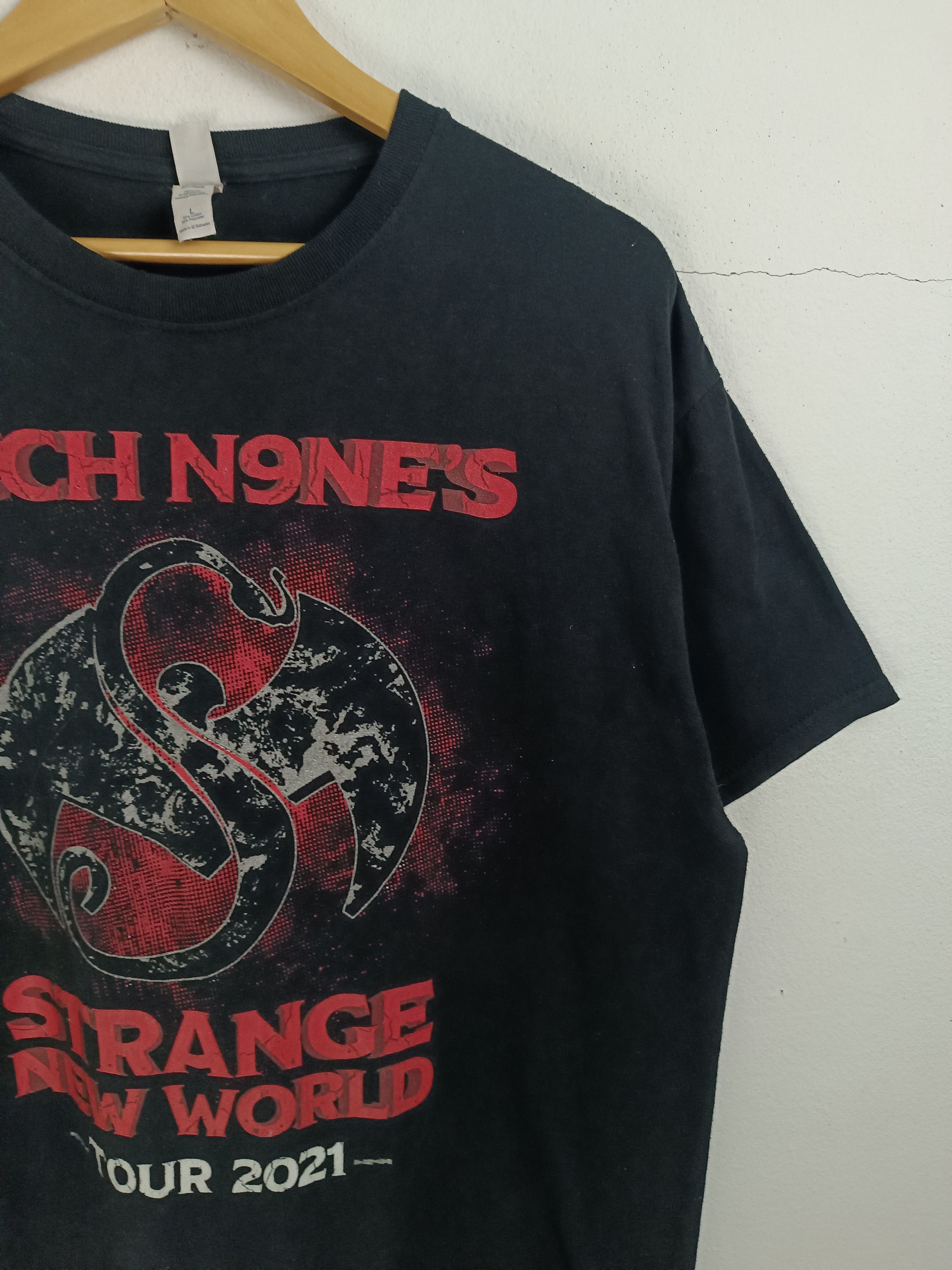Rap Tees TECH N9NE'S STRANGE NEW WORLD TEE eminem tupac biggie Size US L / EU 52-54 / 3 - 6 Thumbnail