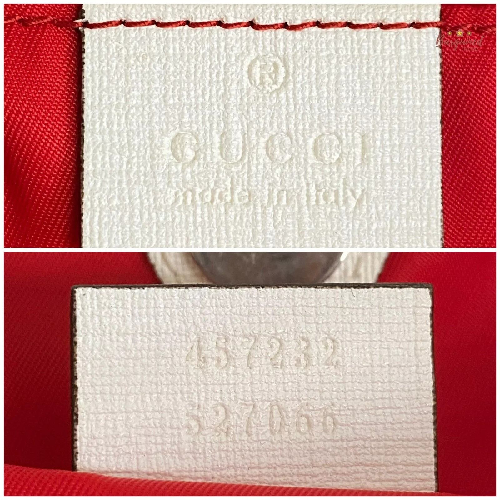 Gucci GUCCI Brown GG Supreme Monogram Leather Bow Children's Tote Size ONE SIZE - 6 Thumbnail