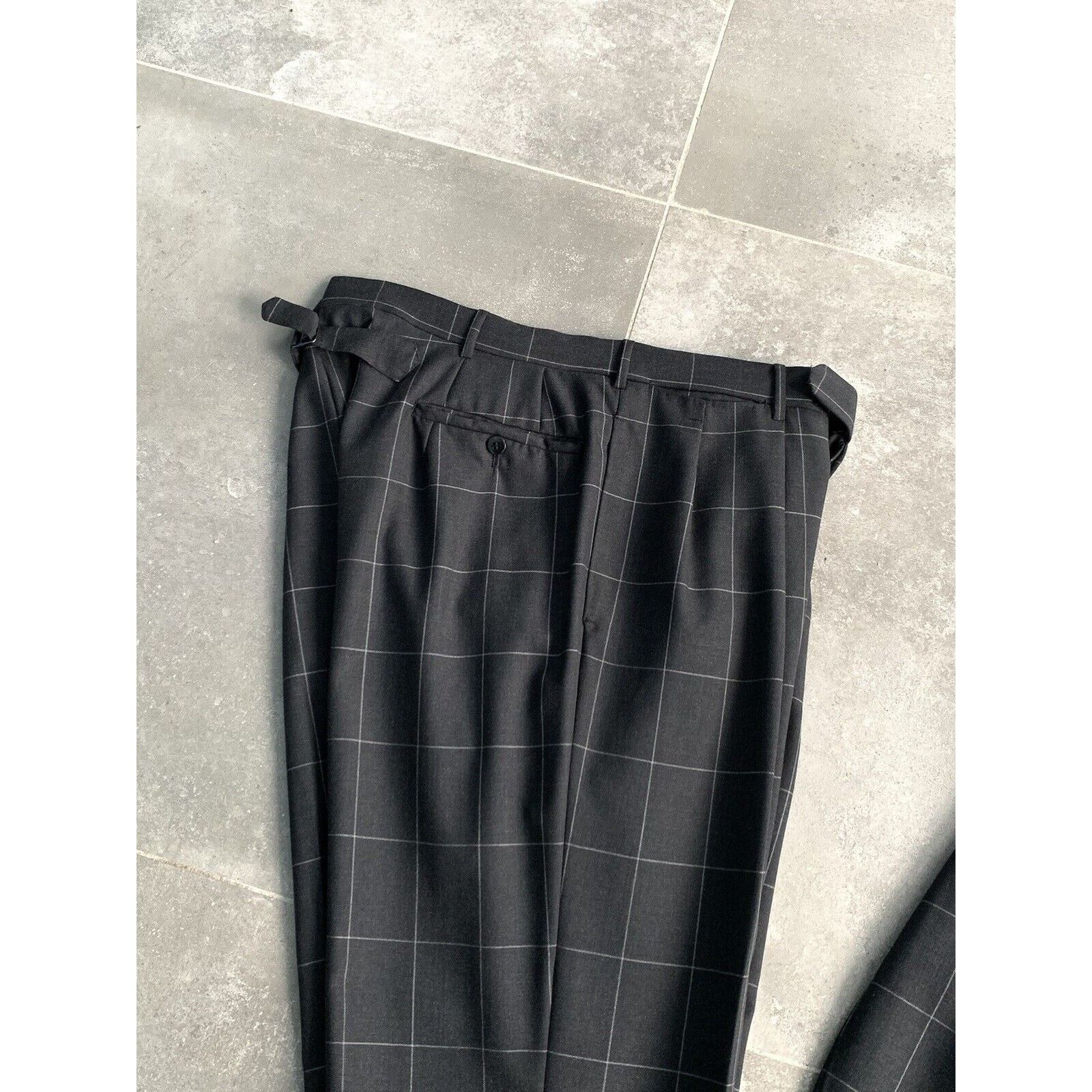 Designer × Vintage Men's ARNYS PARIS Bespoke Suit Blazer Trousers EU 50 UK 40 Size 50S - 16 Thumbnail