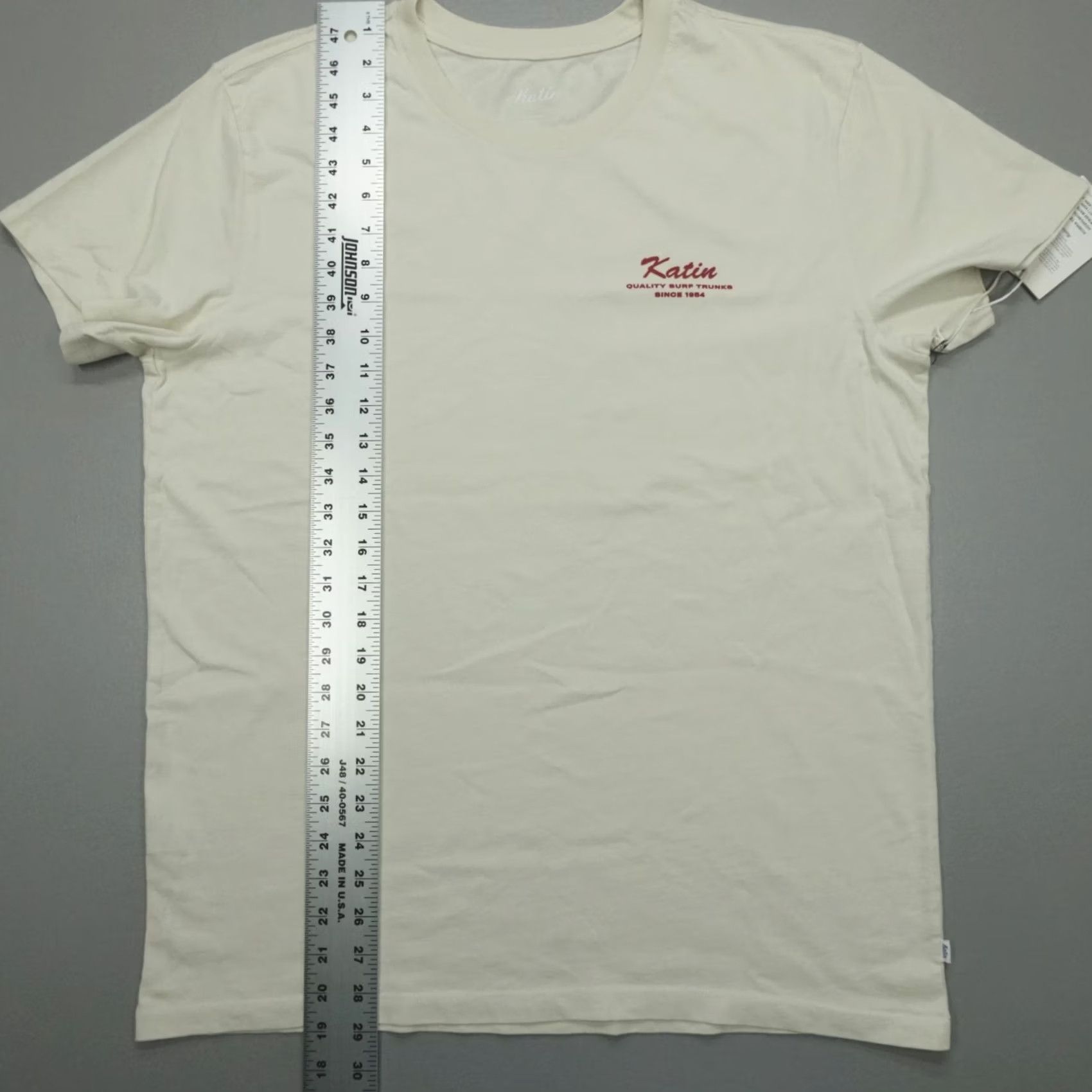 Katin Katin Vintage White T-Shirt Men's Size L Kobra Graphic Tee Organic Cotton Size US L / EU 52-54 / 3 - 7 Thumbnail