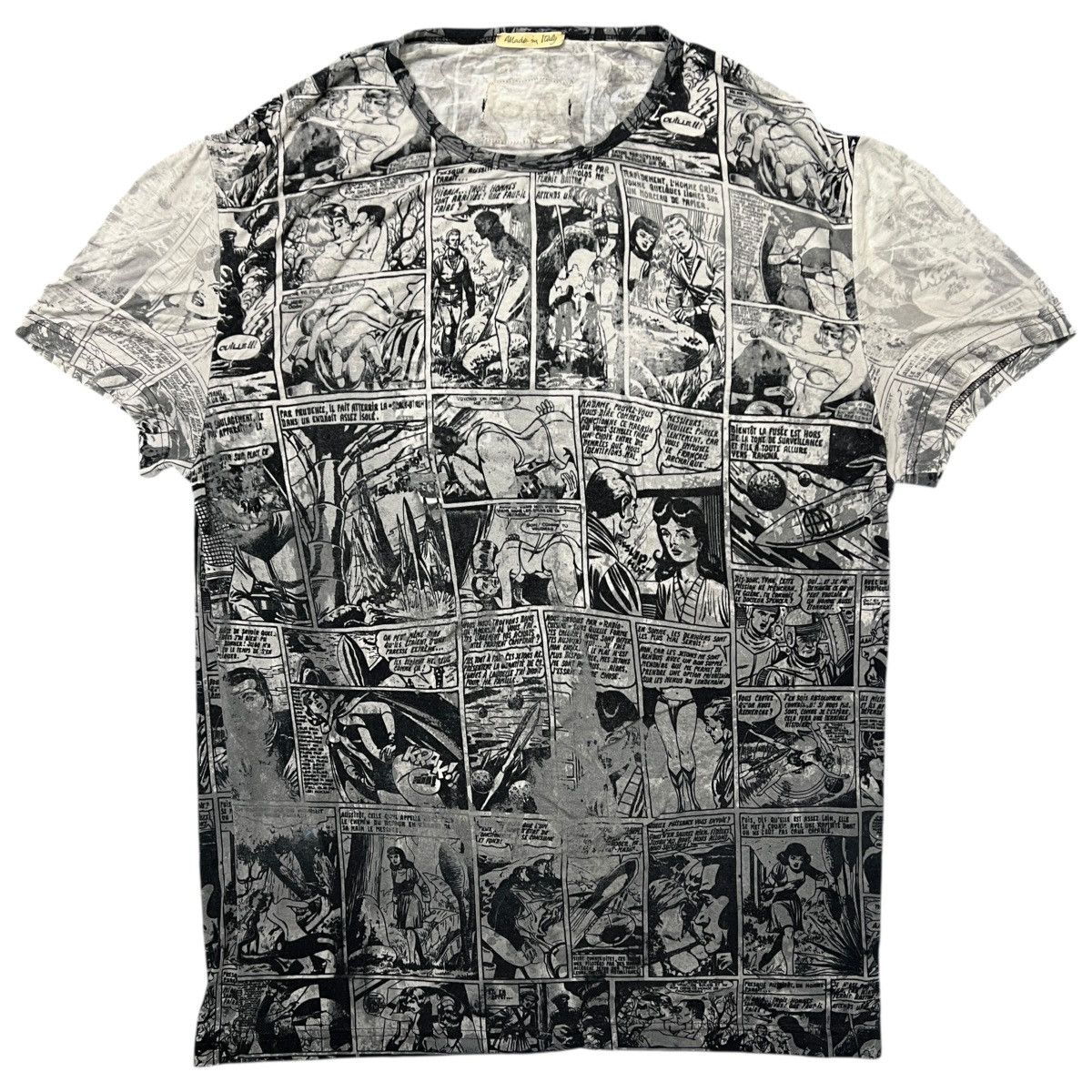 Jean Paul GAULTIER 1995 Graphic Cartoon Comics S/S T-Shirts