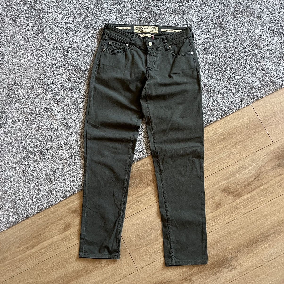 Jacob Cohen Jacob Cohen Women’s Khaki Jeans 28 Size 28" / US 6 / IT 42 - 1 Thumbnail