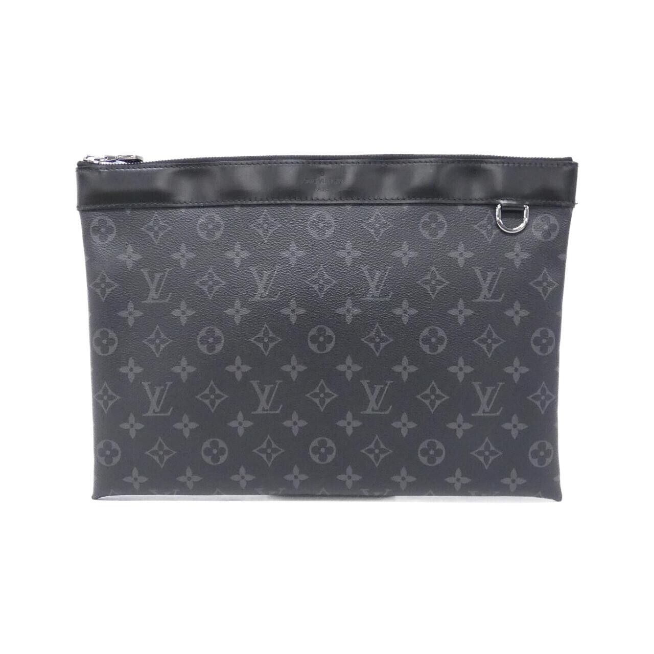 Louis Vuitton Louis Vuitton Louis Vuitton Pochette Discovery Monogram Bag Textile Clutch Bag M62291 DUTY FREE for USA Size ONE SIZE - 1 Thumbnail