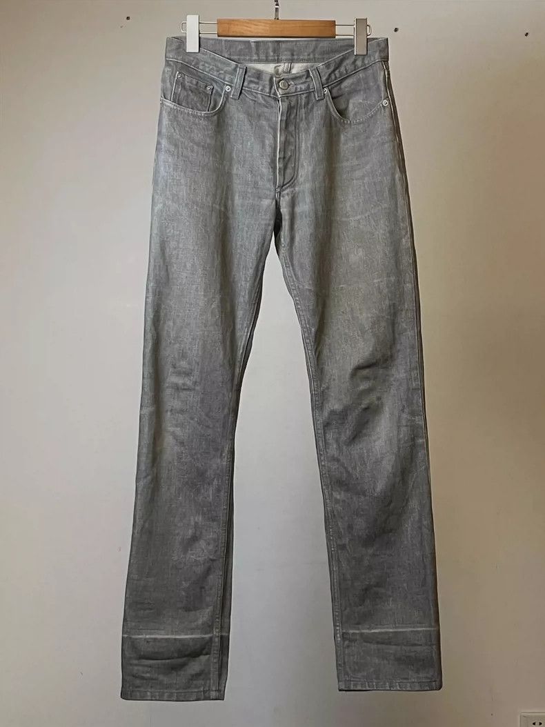 Helmut Lang HELMUT LANG Wash the grey cows in water Size US 29 - 1 Thumbnail