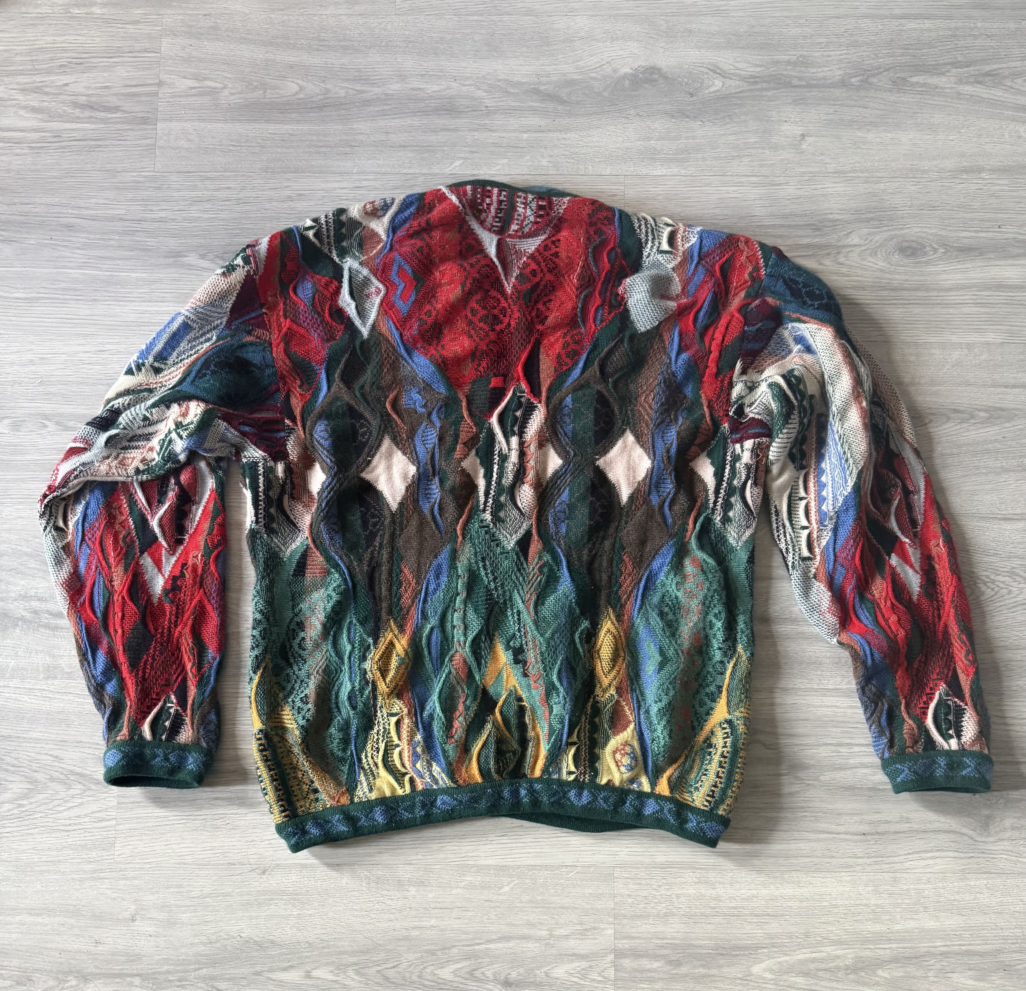 Coogi COOGI Vintage Cashmere Sweater Size US XL / EU 56 / 4 - 4 Thumbnail