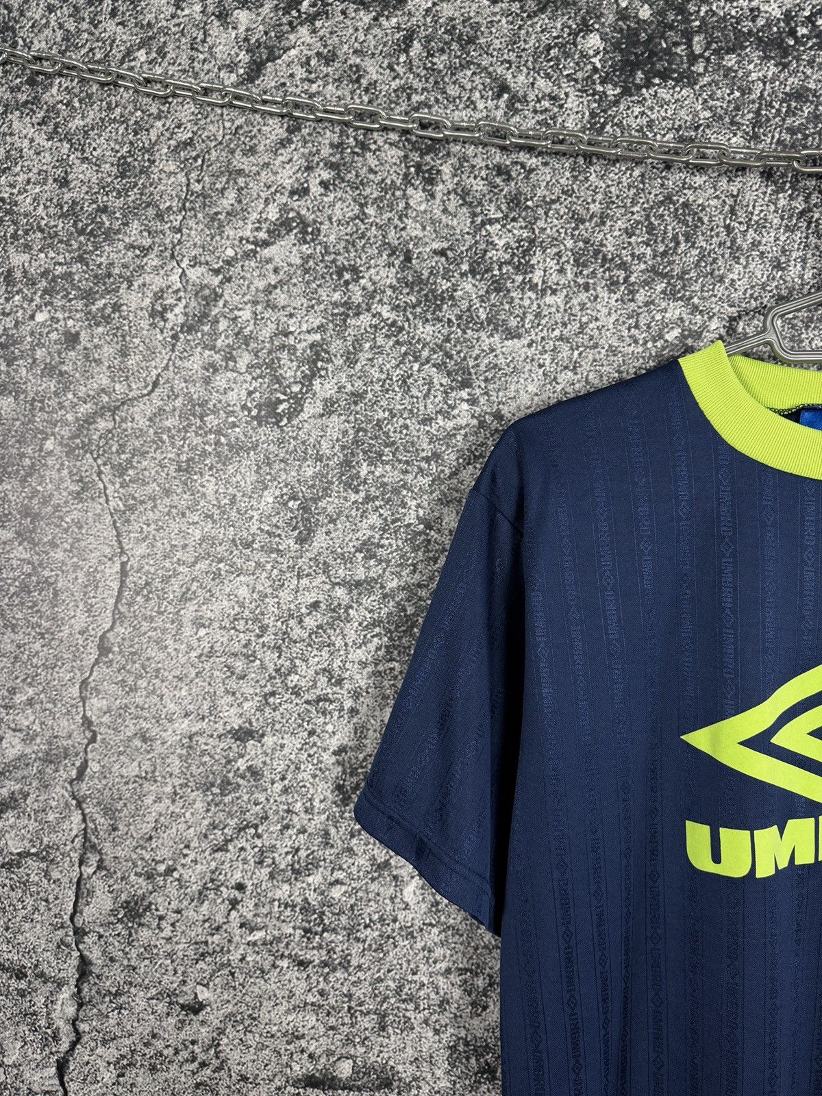 Umbro UMBRO Vintage 90s Crewneck Monogram T-Shirt Made in England Size US M / EU 48-50 / 2 - 3 Thumbnail