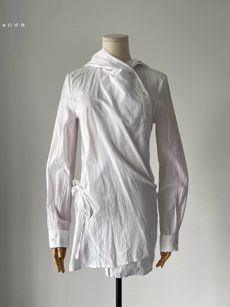 Ann Demeulemeester Ann Demeulemeester Double-breasted Shirt-2506 Size US M / EU 48-50 / 2 - 3 Thumbnail